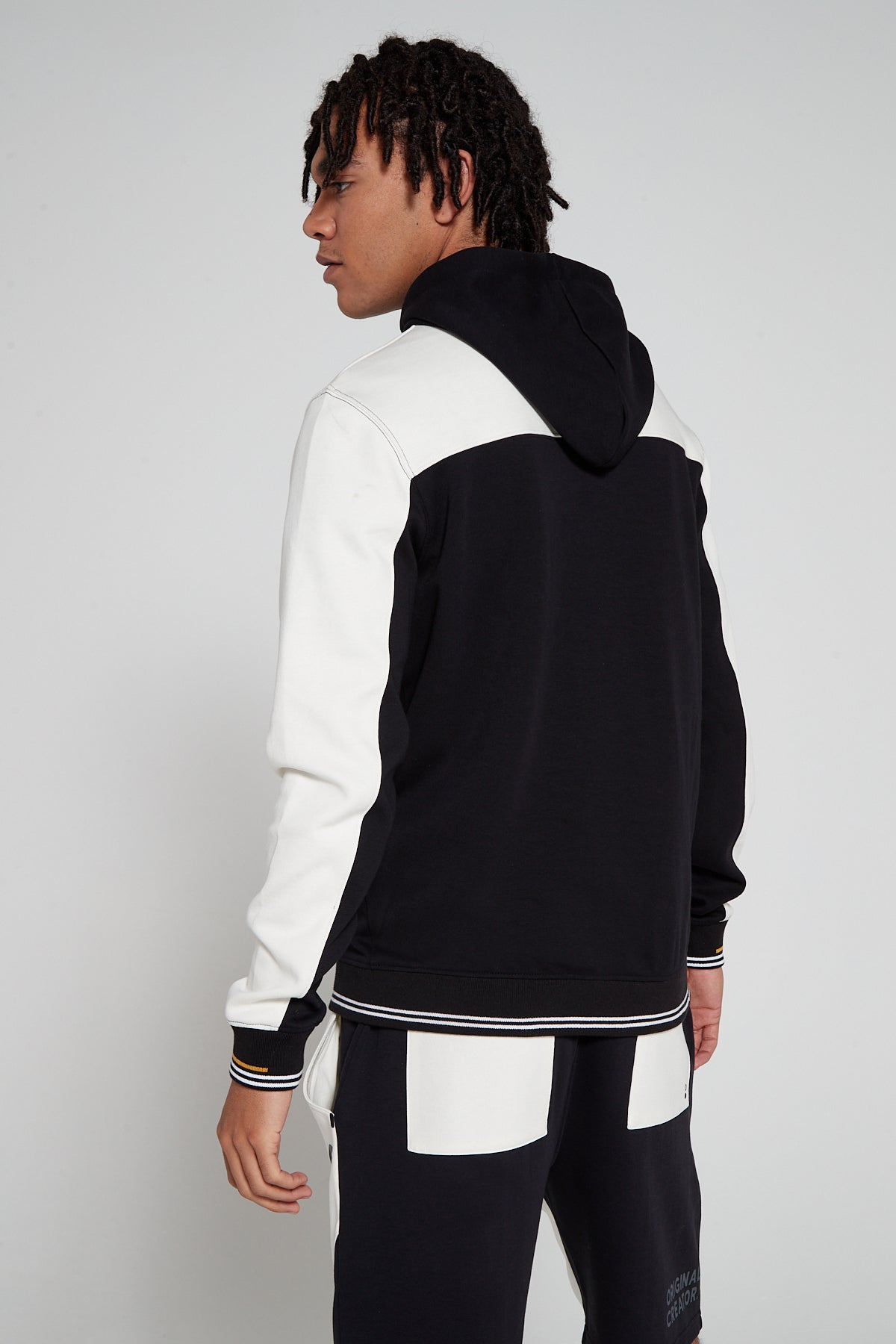 Track 2.0 Retro Zip Hoodie - Jet Black