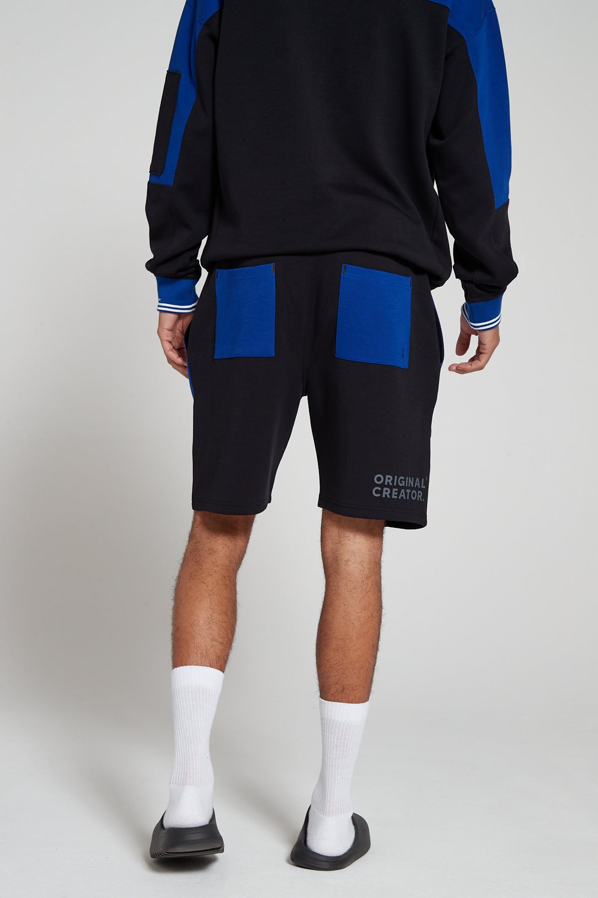 Track 2.0 Retro Zip Pocket Shorts - Olympic Blue