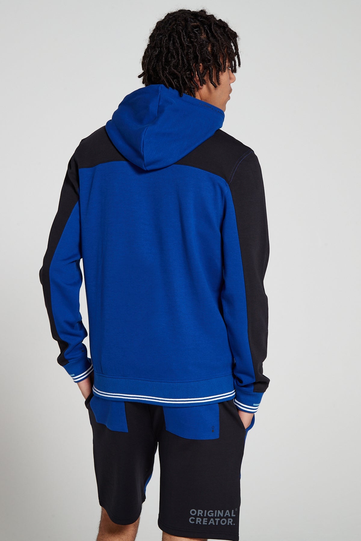 Track 2.0 Retro Zip Hoodie - Olympic Blue