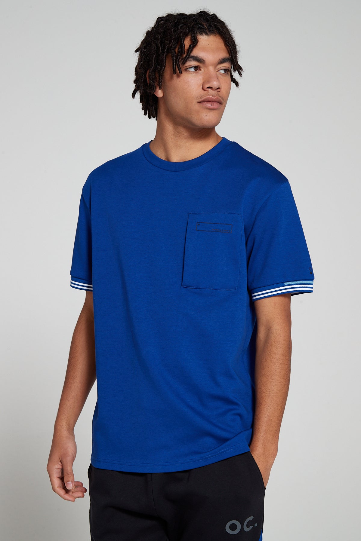 Track 2.0 Zip Pocket T-Shirt - Olympic Blue