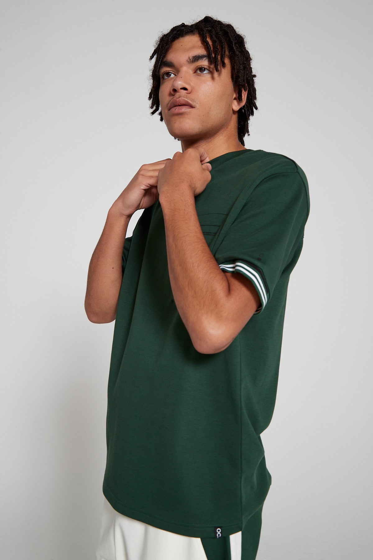 Track 2.0 Zip Pocket T-Shirt - Varsity Green