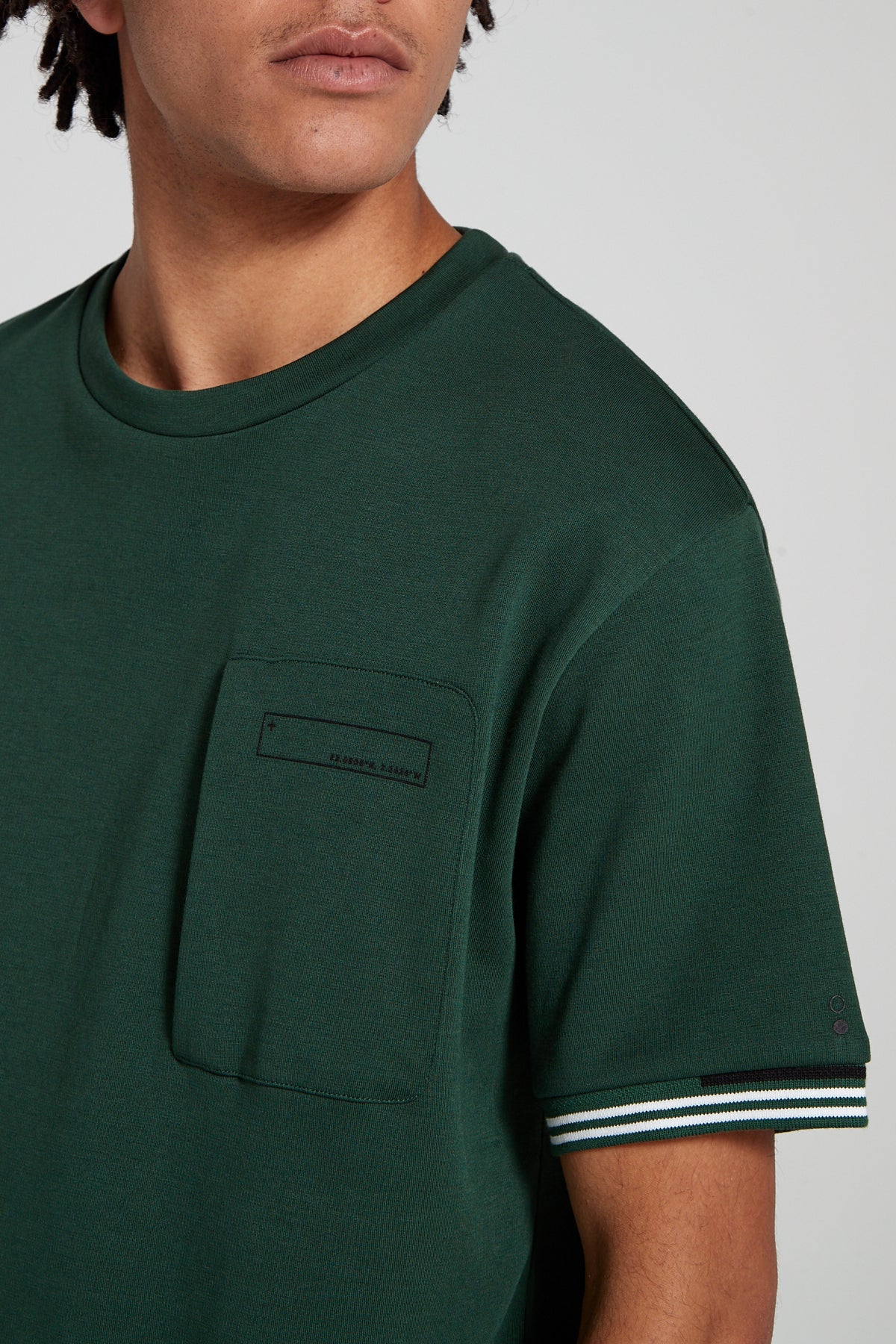Track 2.0 Zip Pocket T-Shirt - Varsity Green