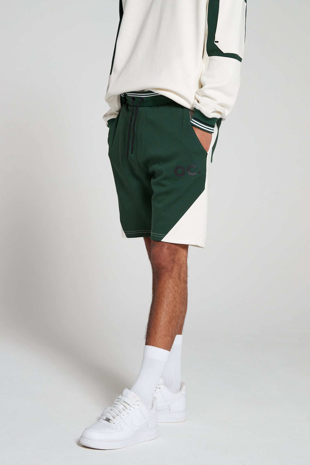 Track 2.0 Retro Zip Pocket Shorts - Varsity Green