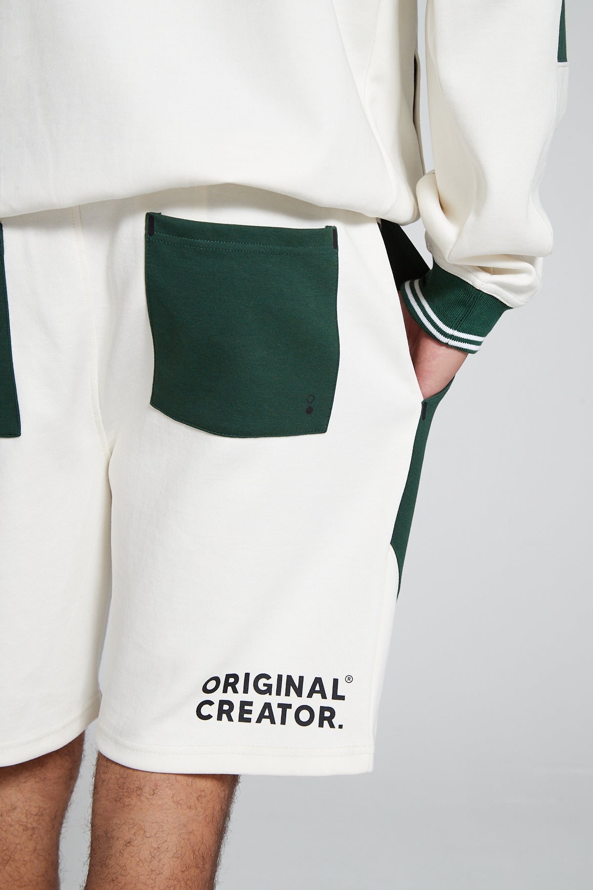 Track 2.0 Retro Zip Pocket Shorts - Varsity Green