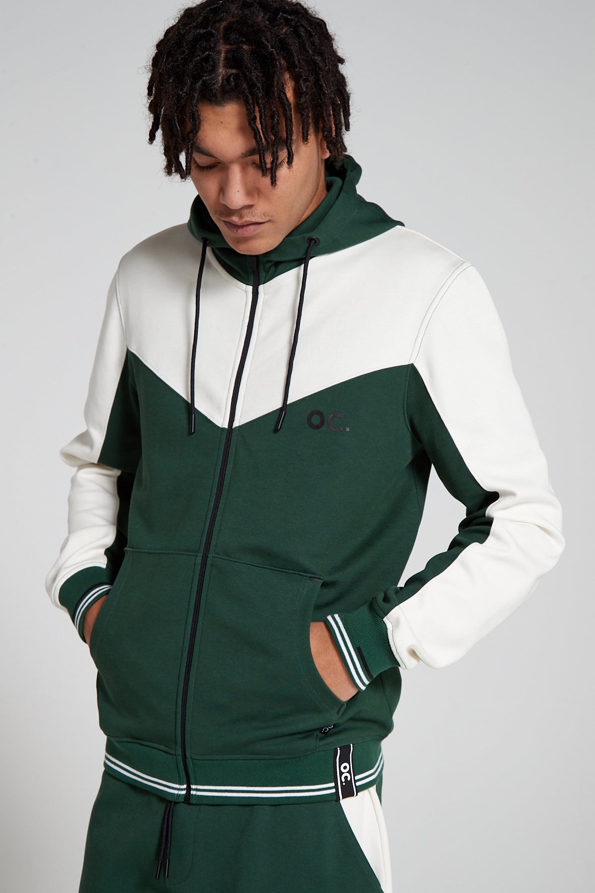 Track 2.0 Retro Zip Hoodie - Varsity Green