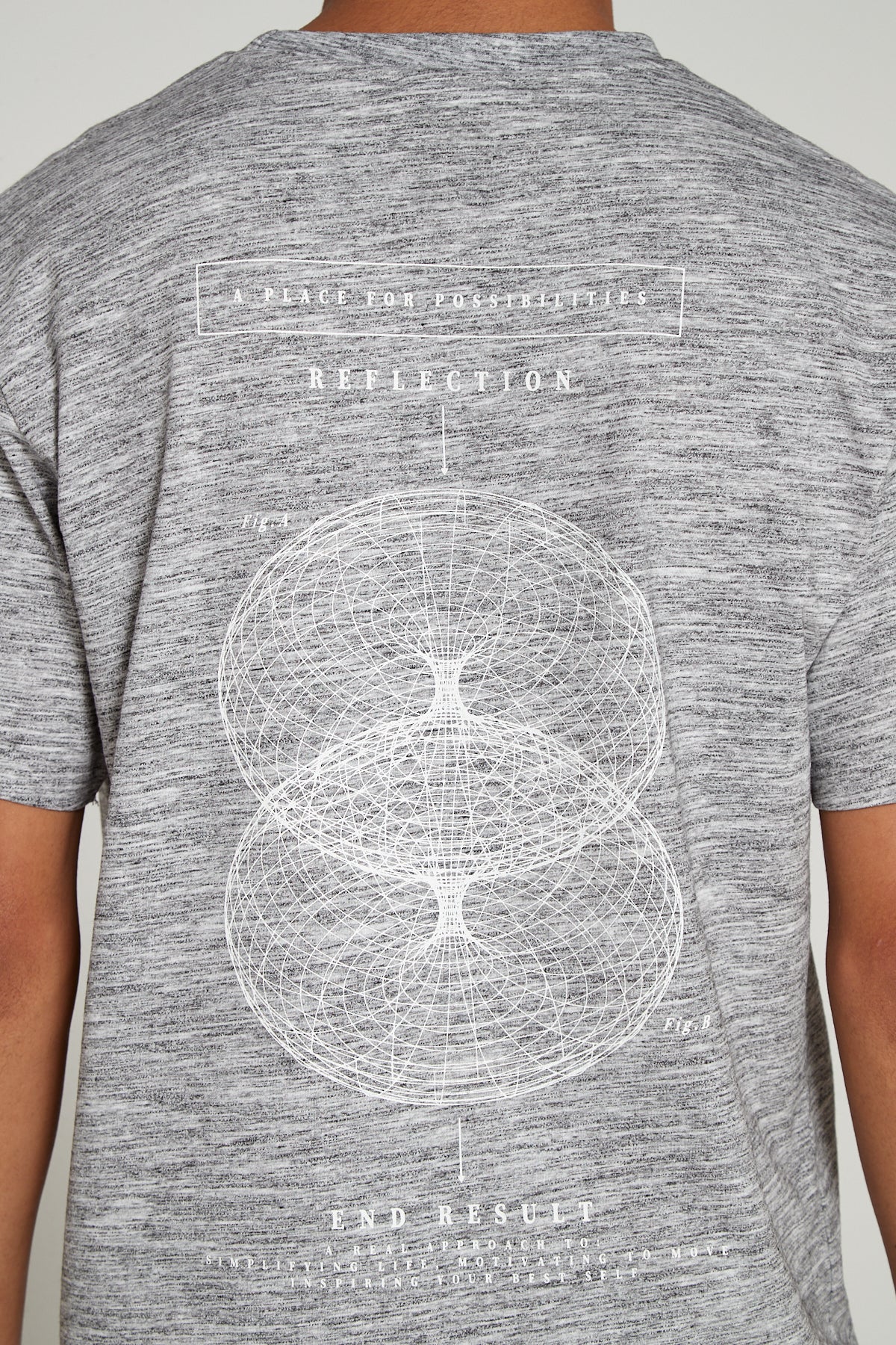 Track 2.0 Reflection T-shirt - Granite Grey