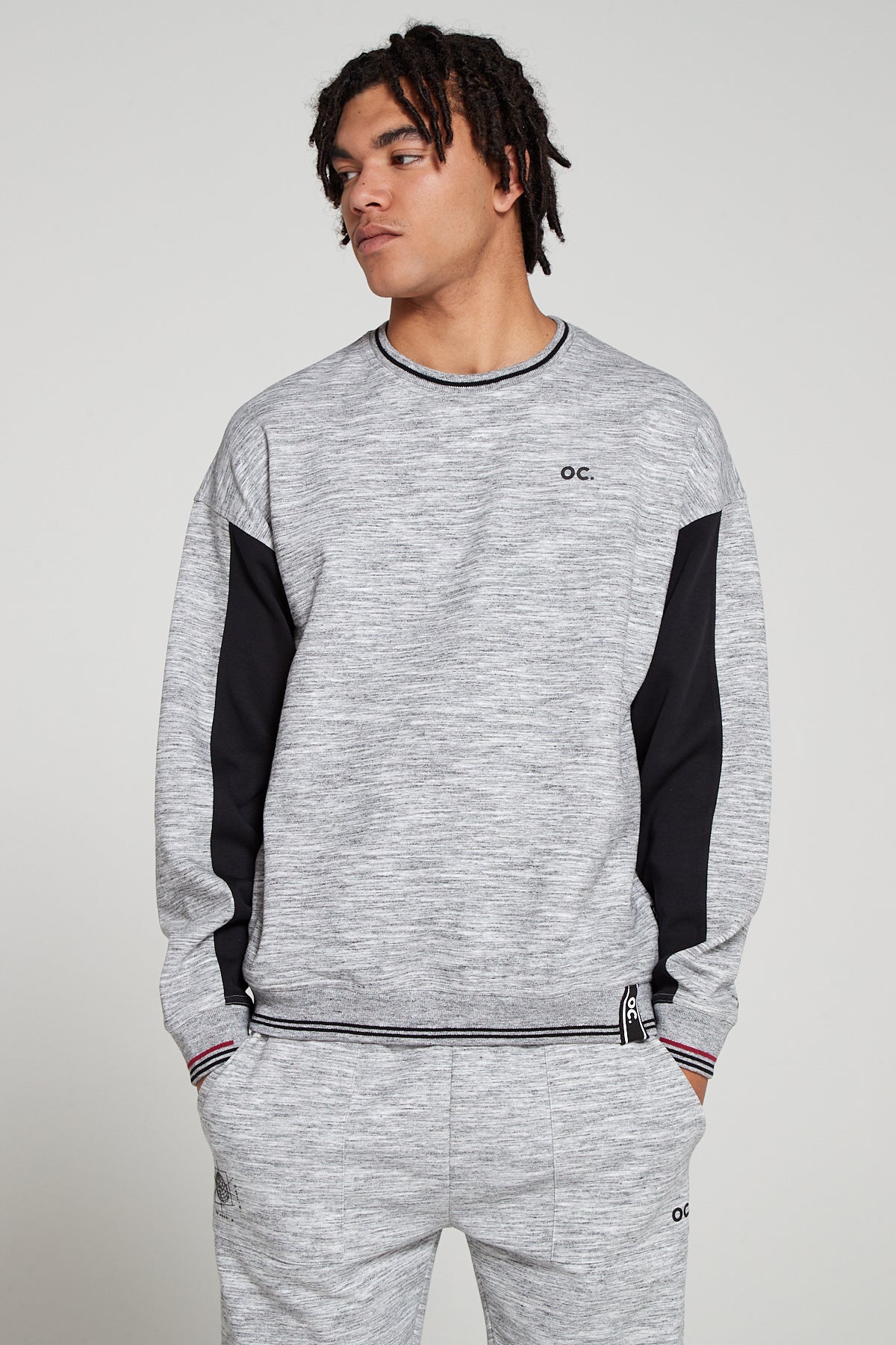 Track 2.0 Retro Sweatshirt - Granite Grey
