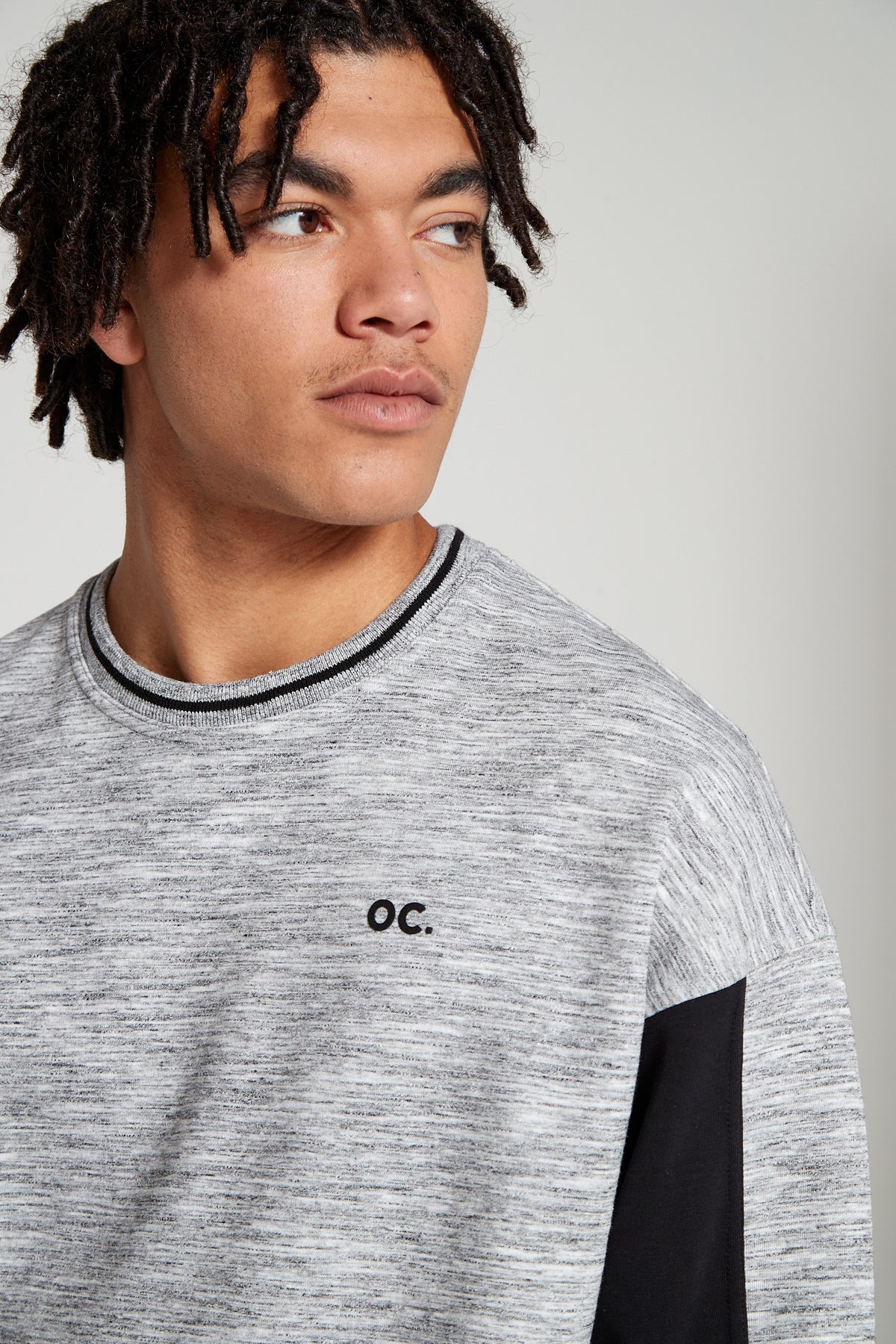 Track 2.0 Retro Sweatshirt - Granite Grey