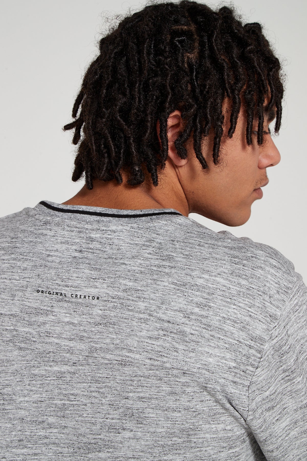 Track 2.0 Zip Pocket Long Sleeve T-Shirt - Granite Grey