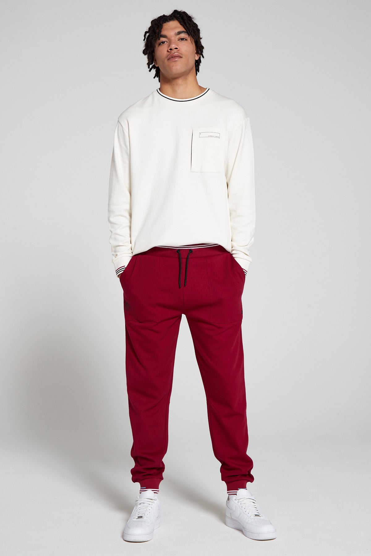 Track 2.0 Classic Joggers - Cranberry Red