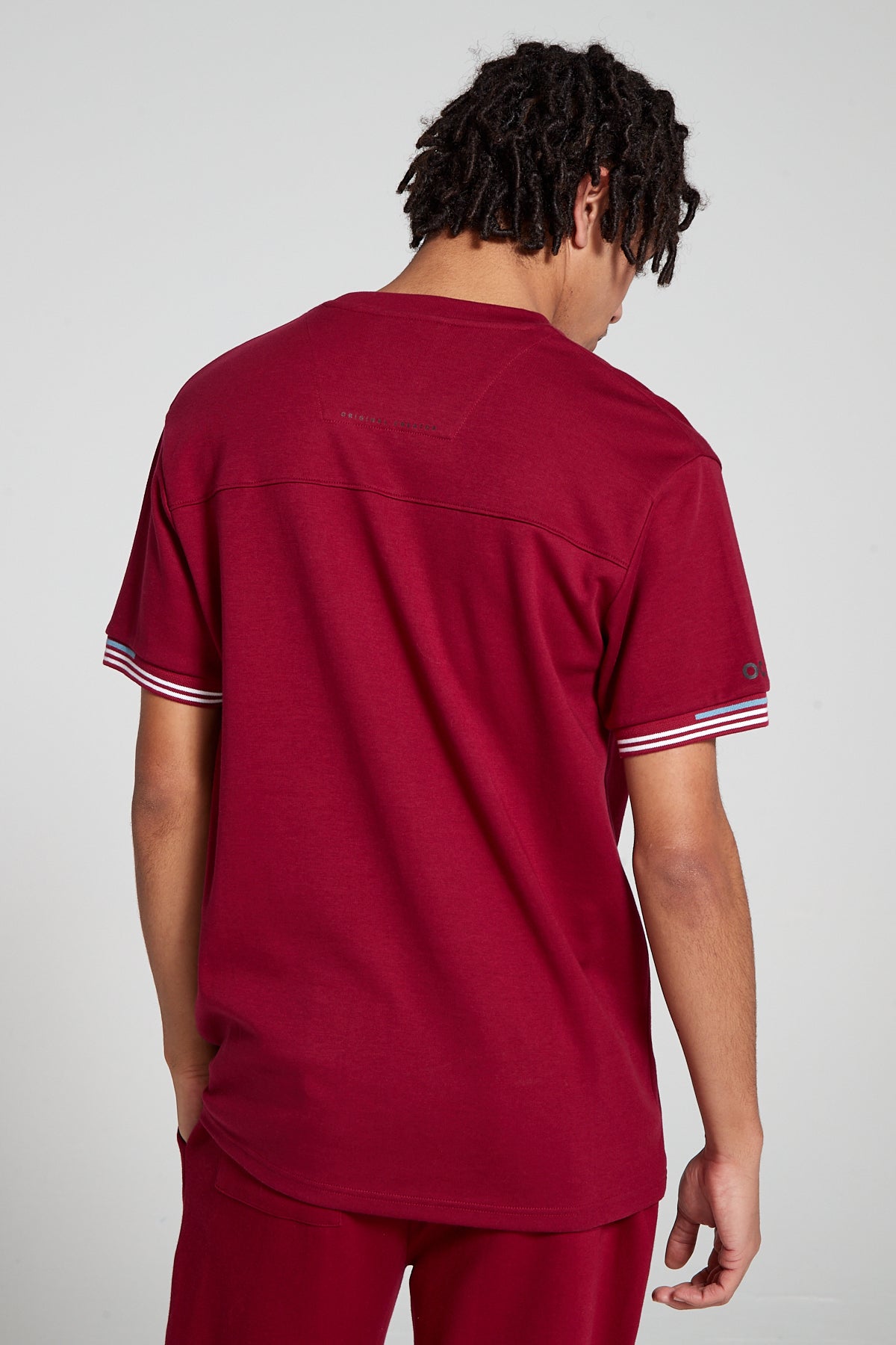 Track 2.0 Zip Pocket T-Shirt - Cranberry Red