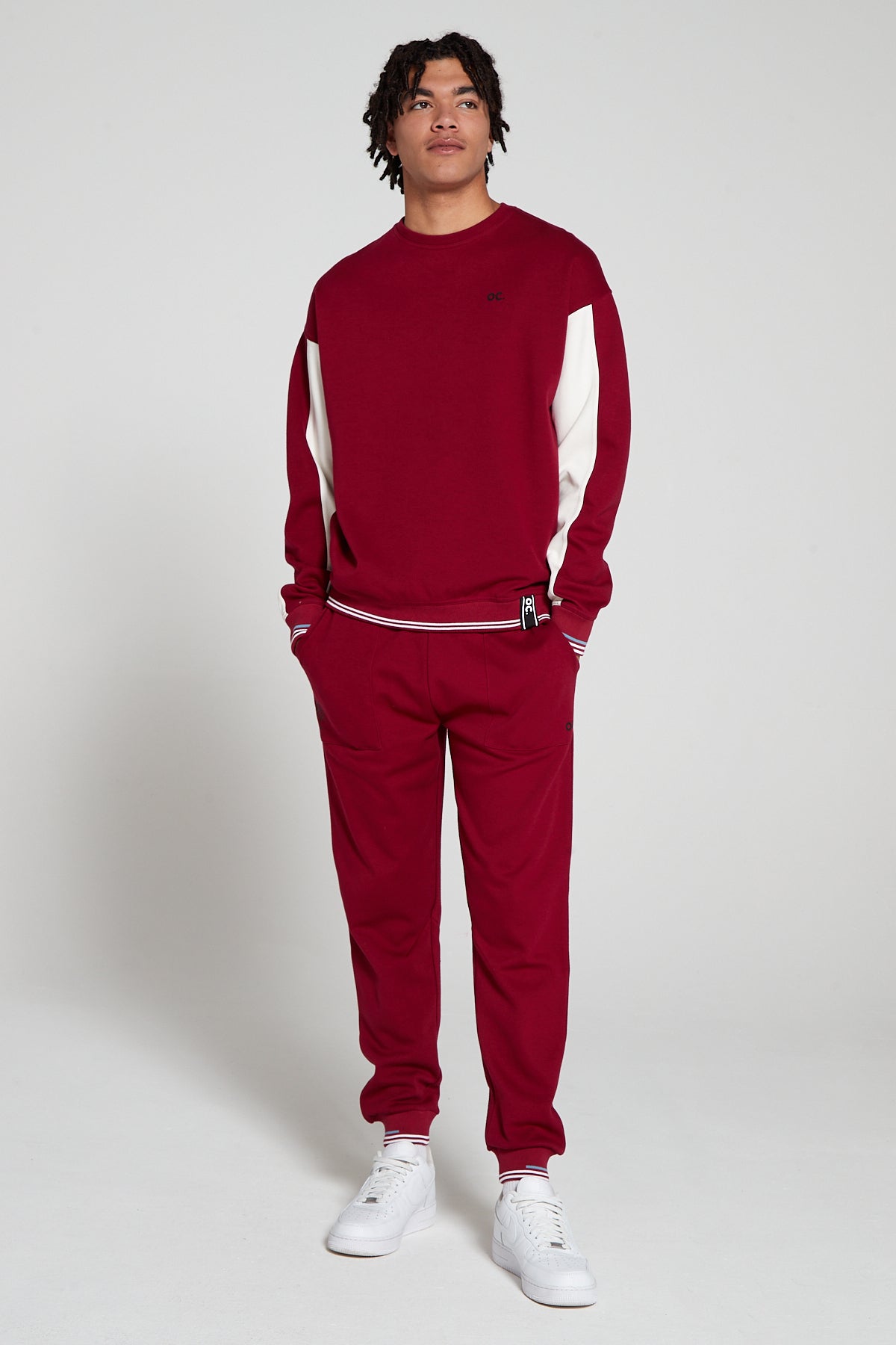 Track 2.0 Retro Sweatshirt - Cranberry Red