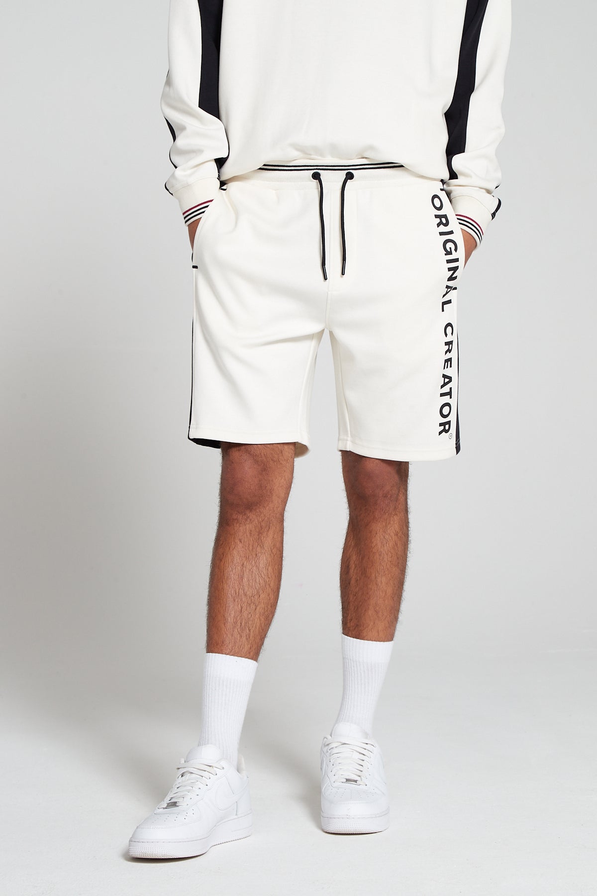 Track 2.0 Retro Shorts - Off White