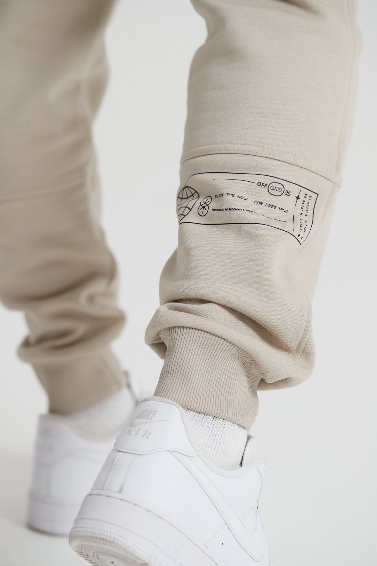 Cargo Joggers - Sand Stone
