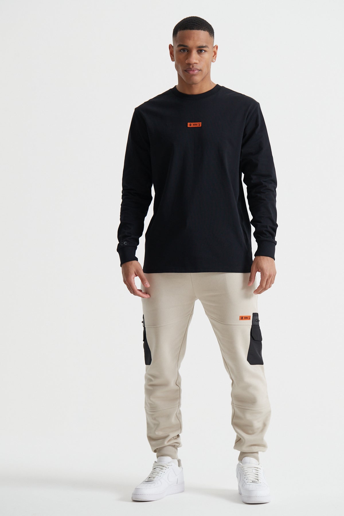 Off The Grid Long Sleeve T-shirt - Jet Black