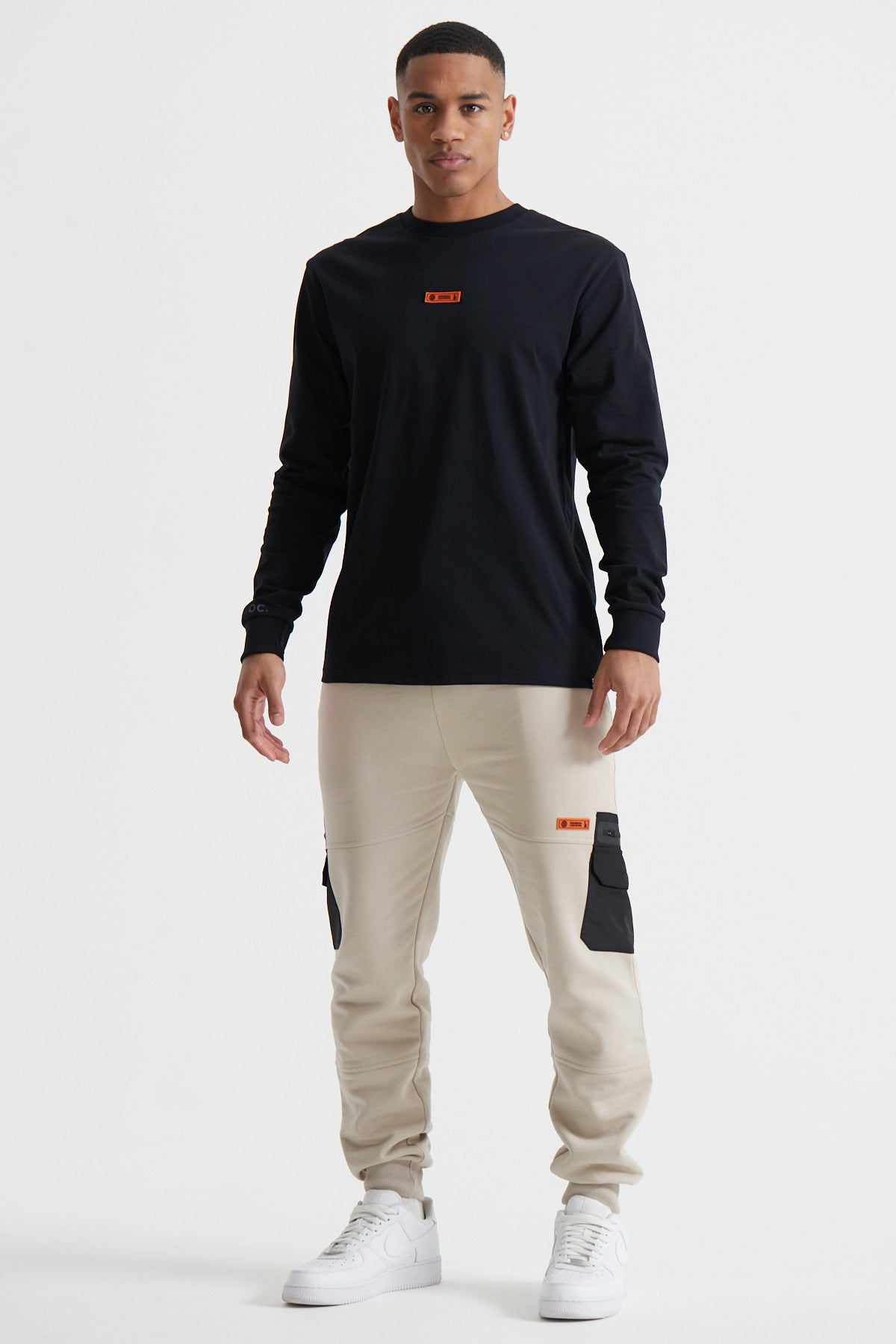 Off The Grid Long Sleeve T-shirt - Jet Black