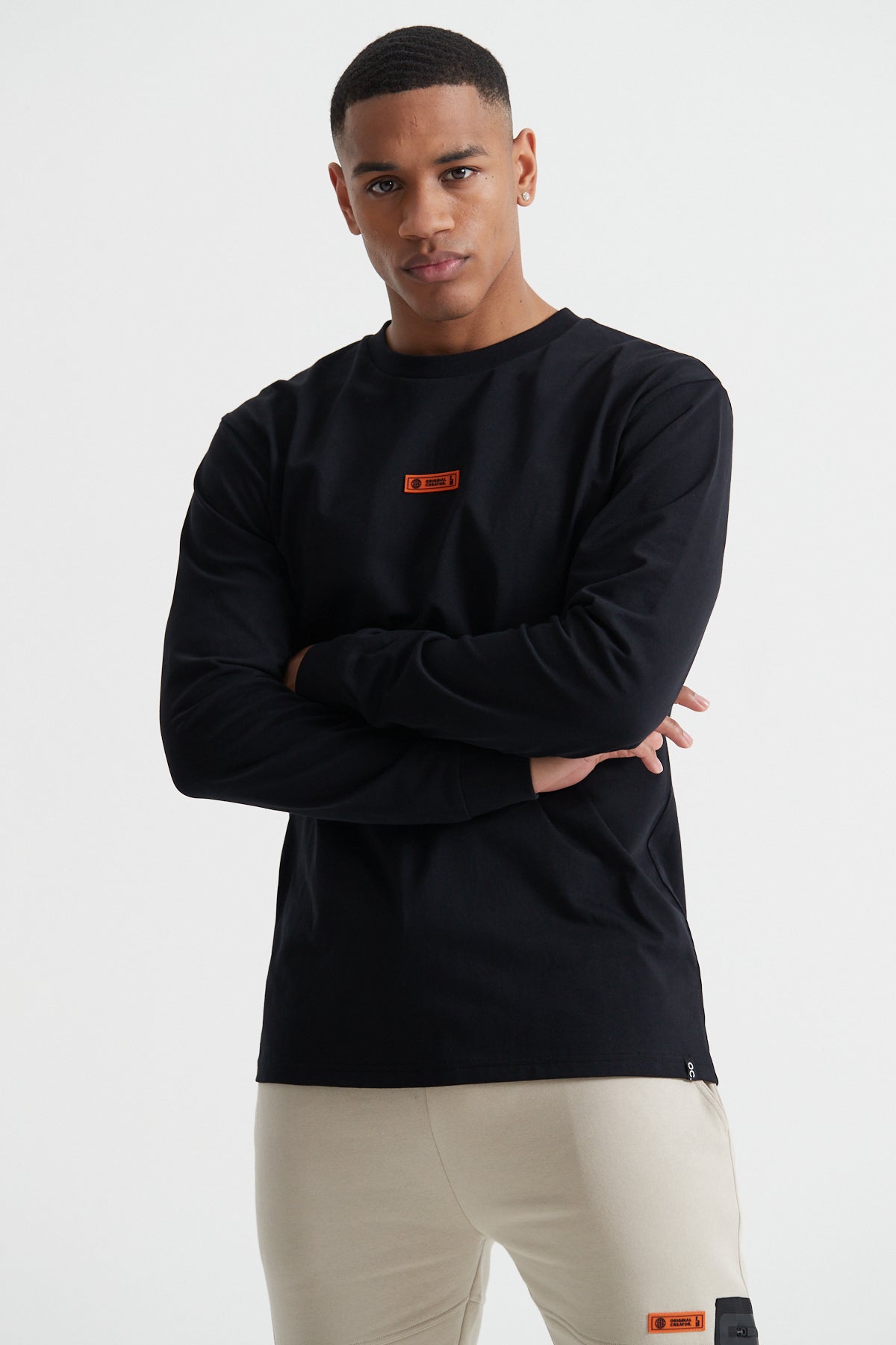 Off The Grid Long Sleeve T-shirt - Jet Black