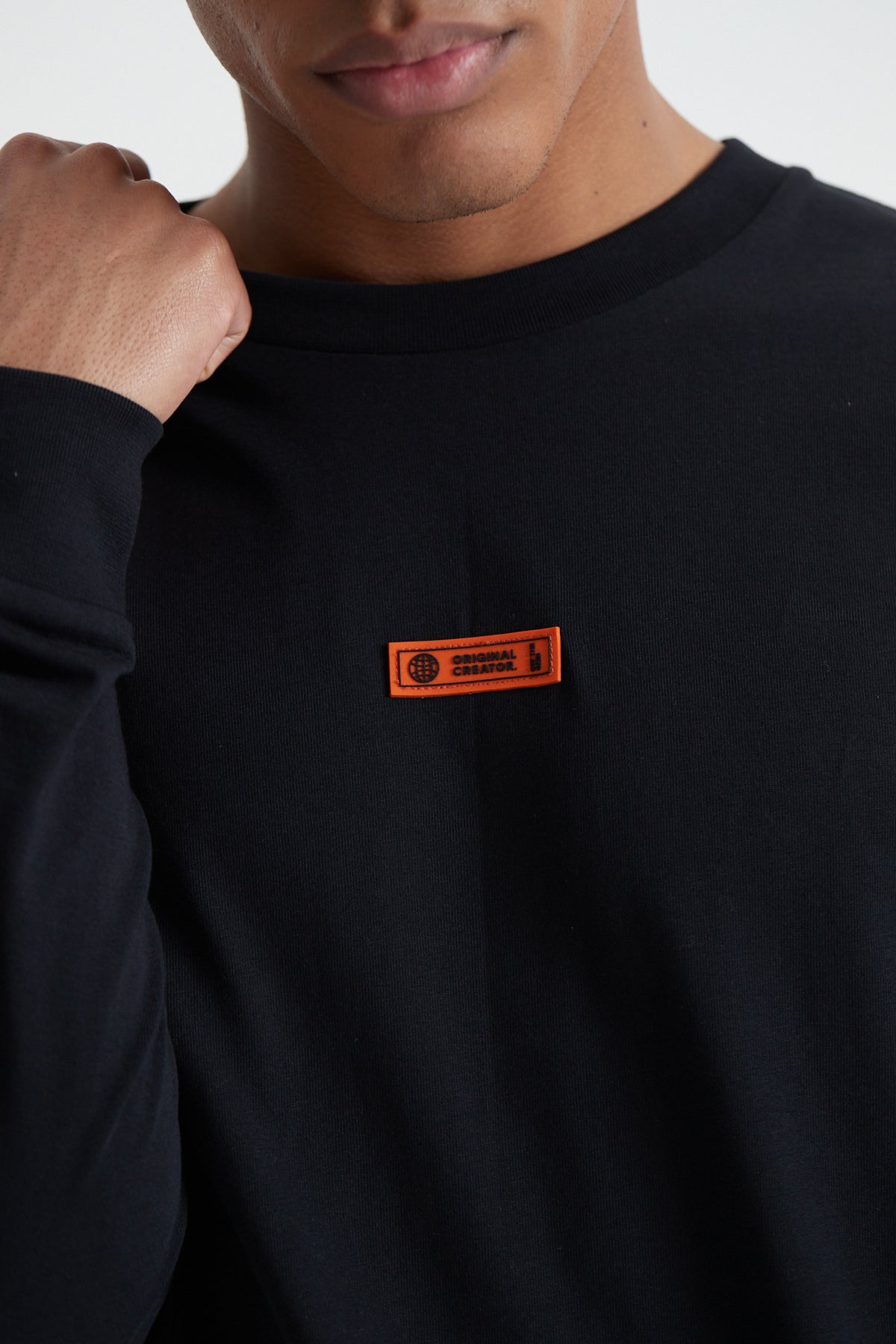 Off The Grid Long Sleeve T-shirt - Jet Black