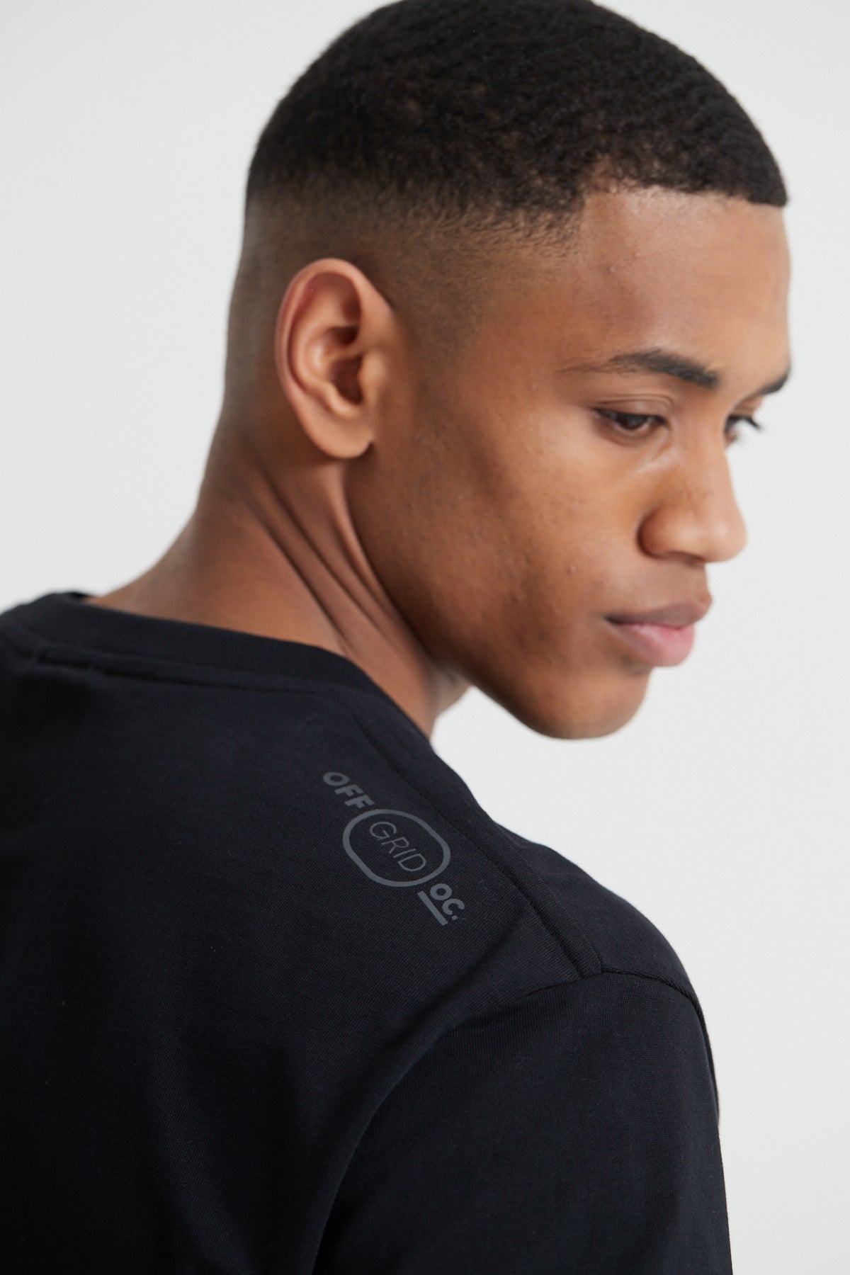Off The Grid Long Sleeve T-shirt - Jet Black