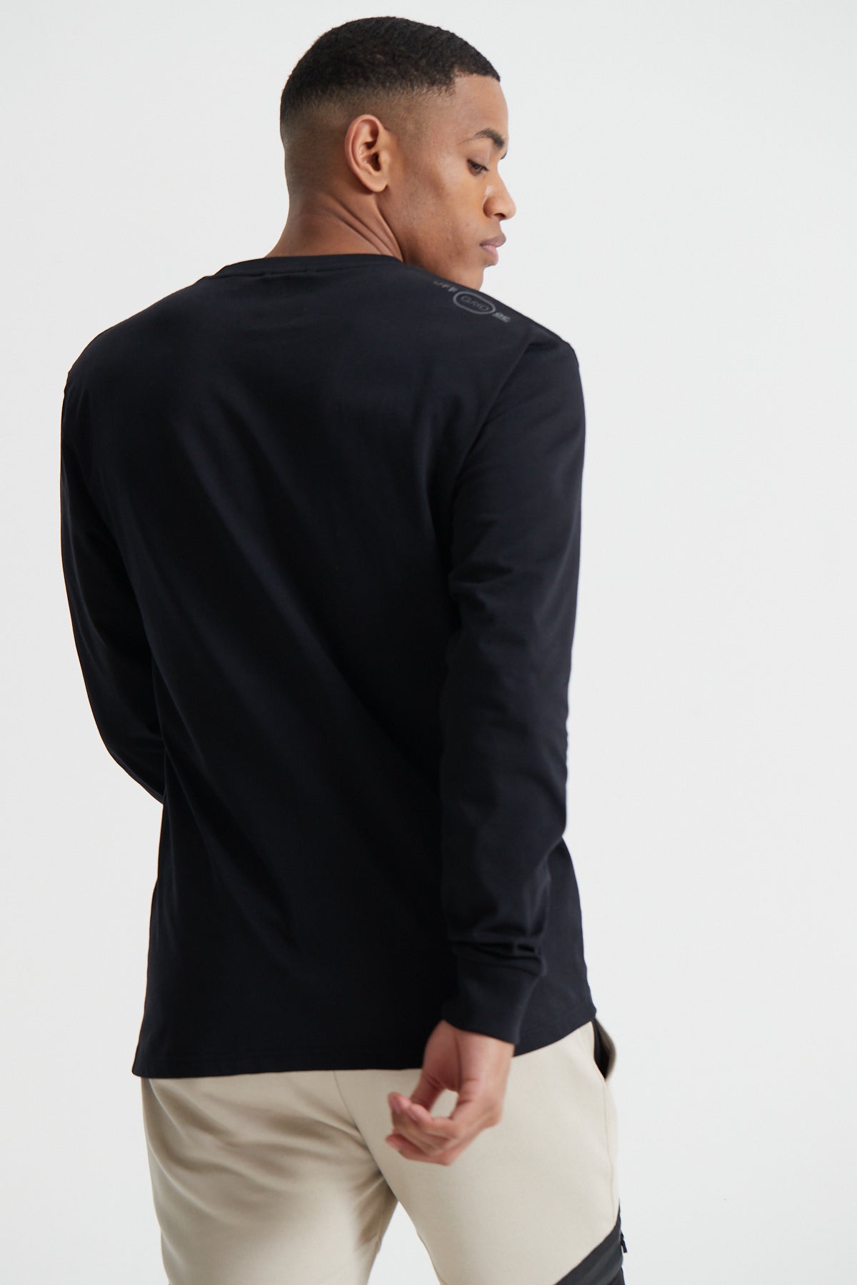 Off The Grid Long Sleeve T-shirt - Jet Black
