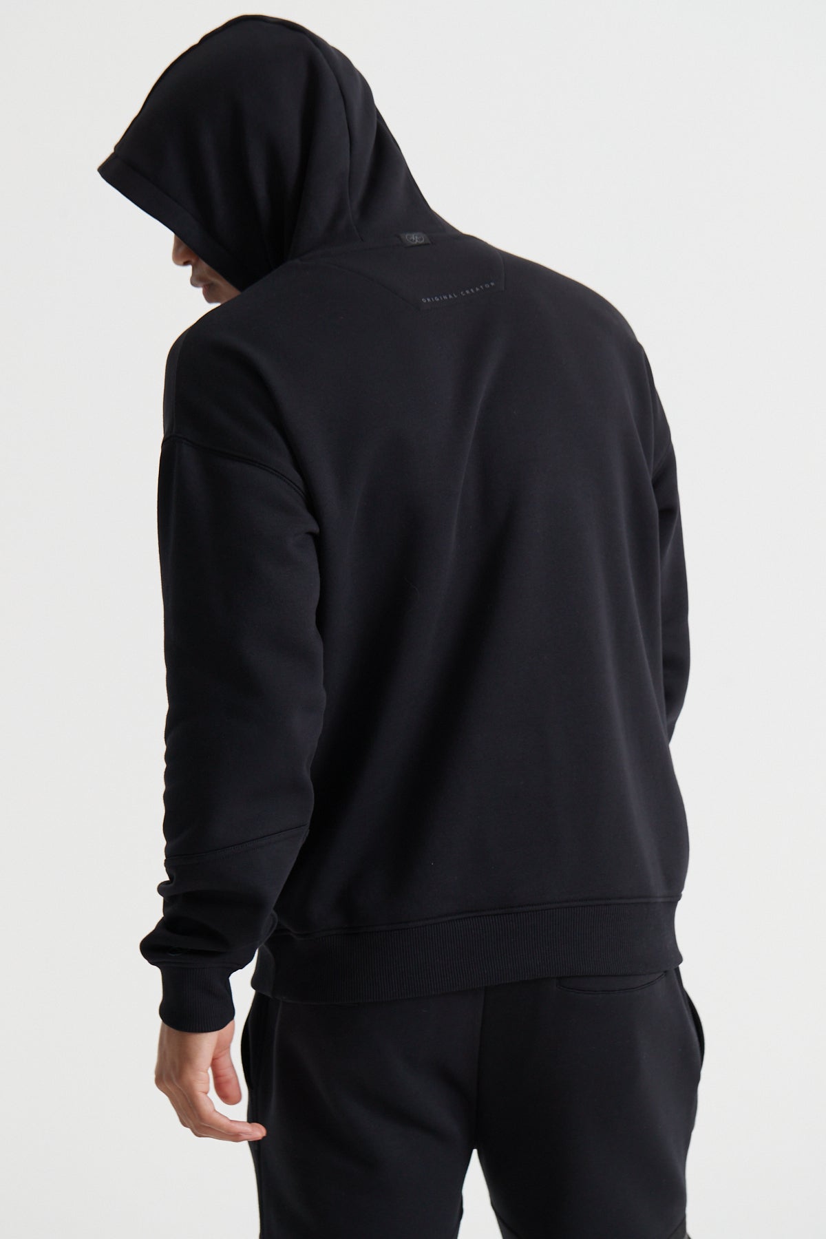 Cargo Hoodie - Jet Black