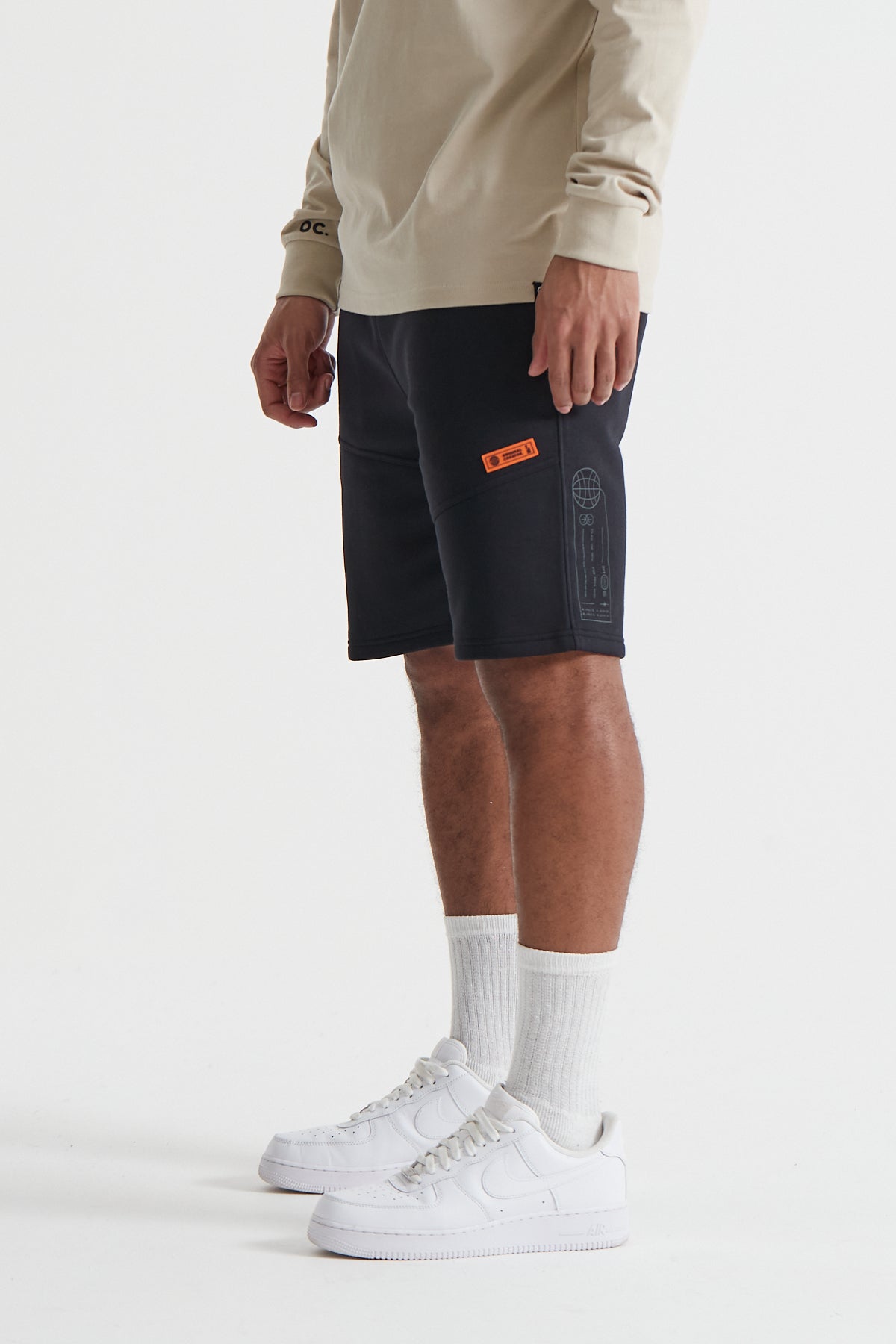 Cargo Shorts - Jet Black