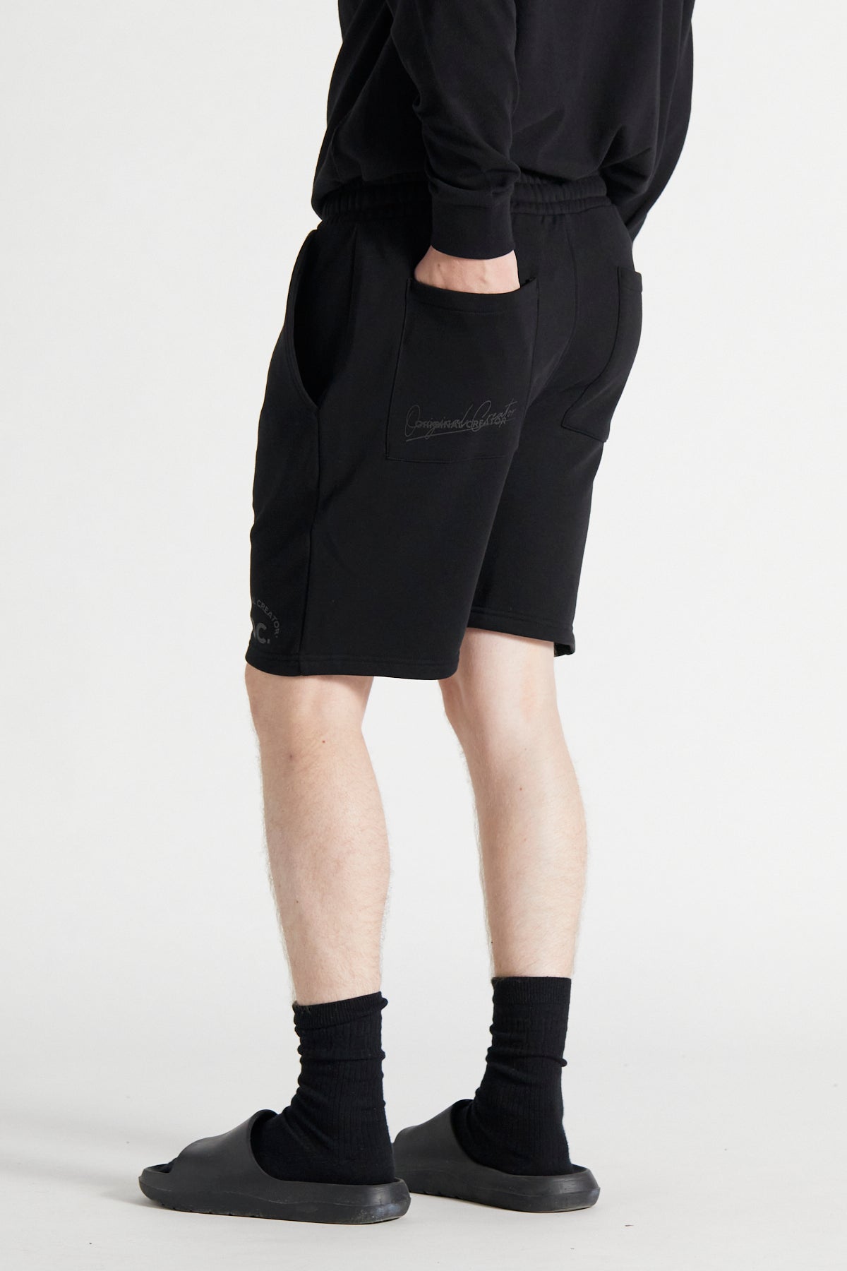 Scripture Shorts - Jet Black