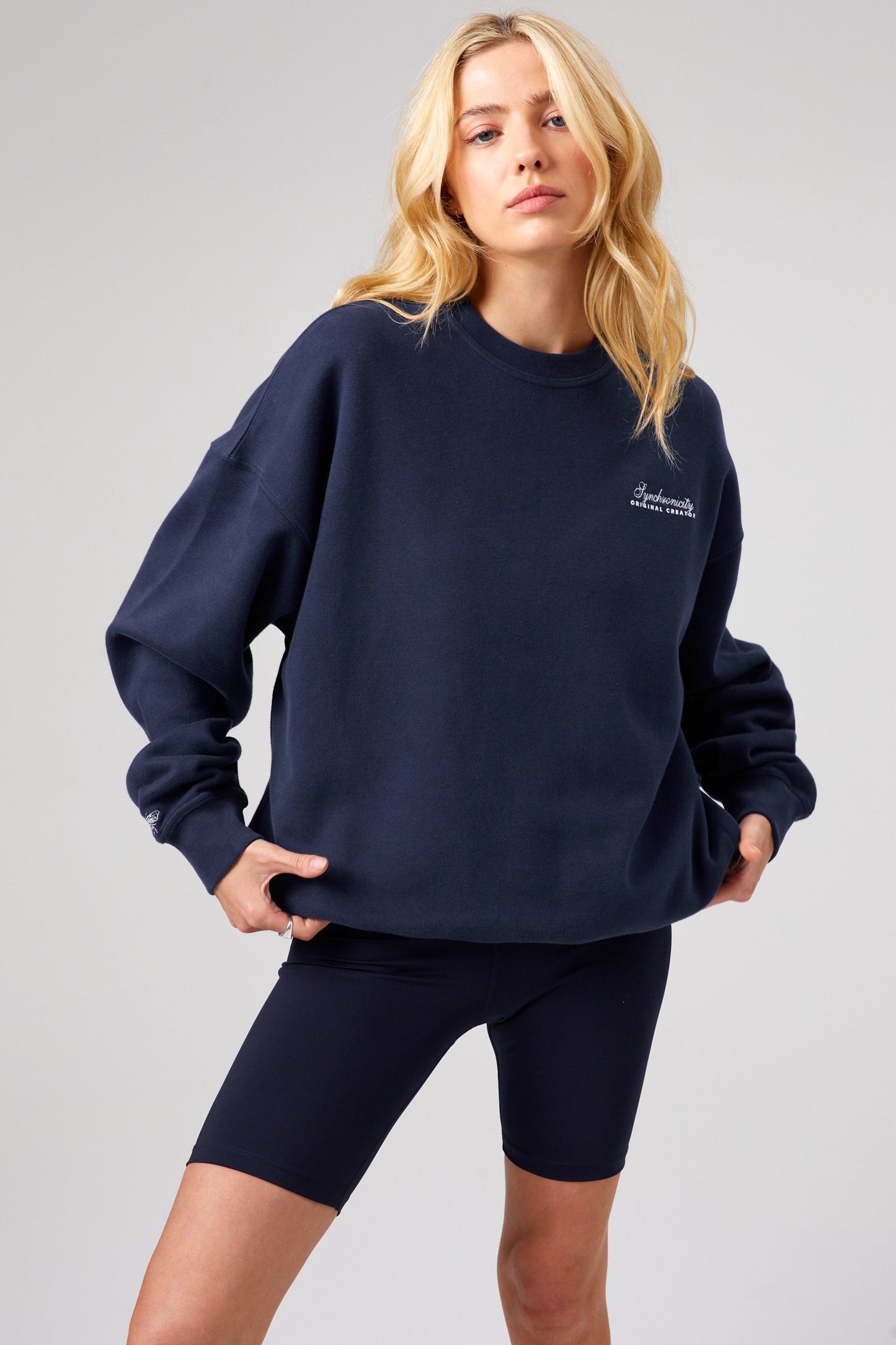 Synchronicity Sweatshirt - Midnight Blue
