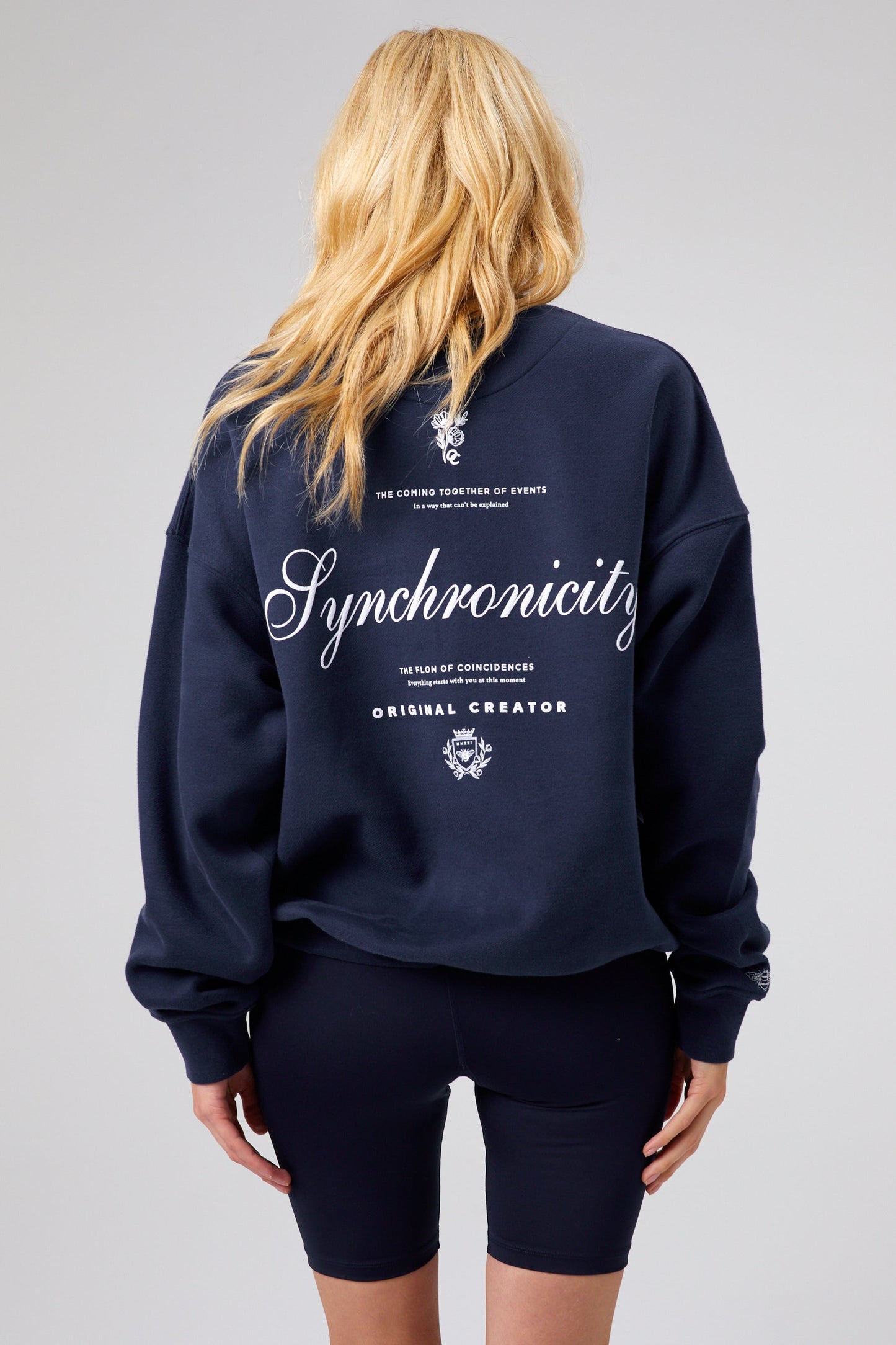 Synchronicity Sweatshirt - Midnight Blue
