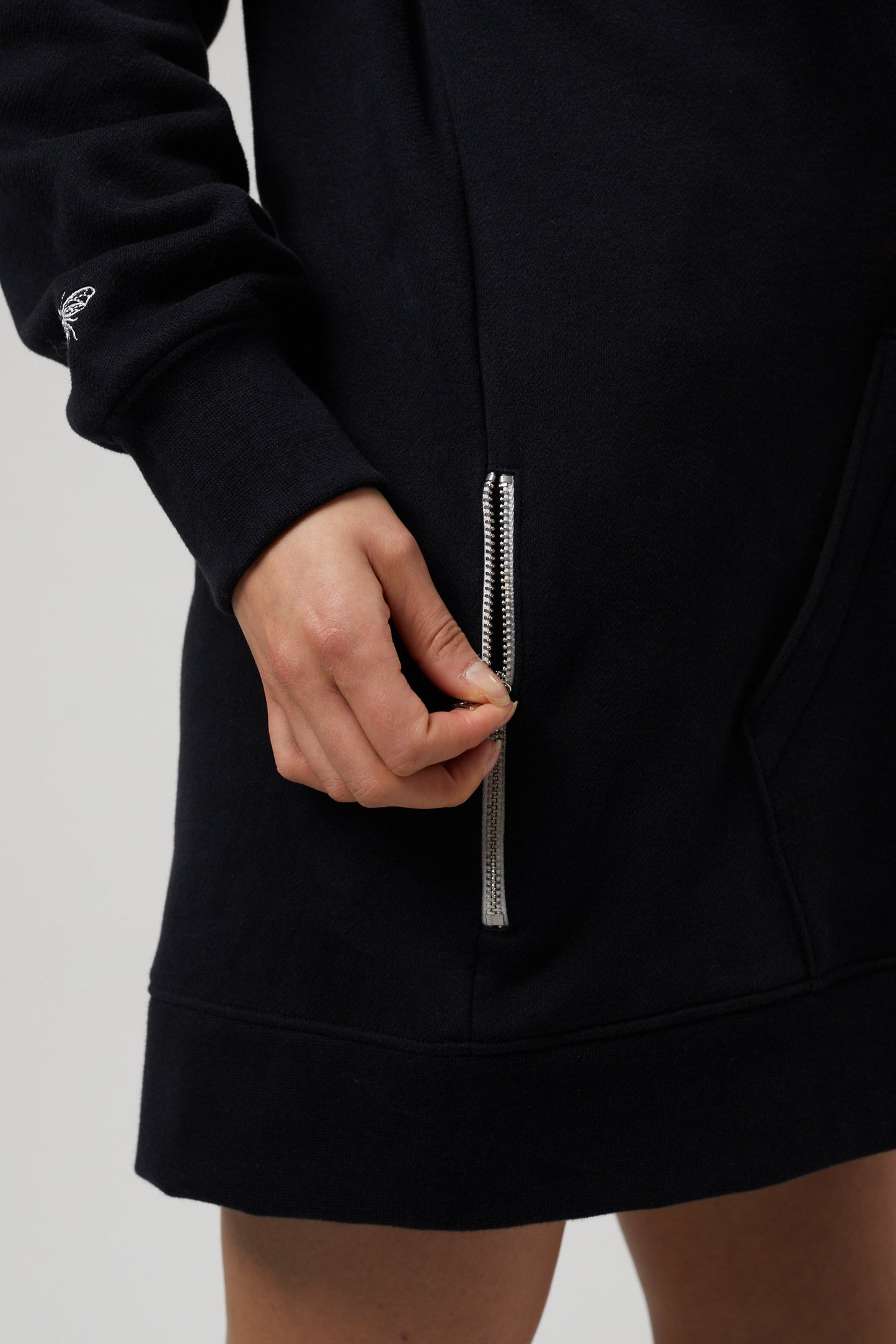 Synchronicity Hoodie - Jet Black