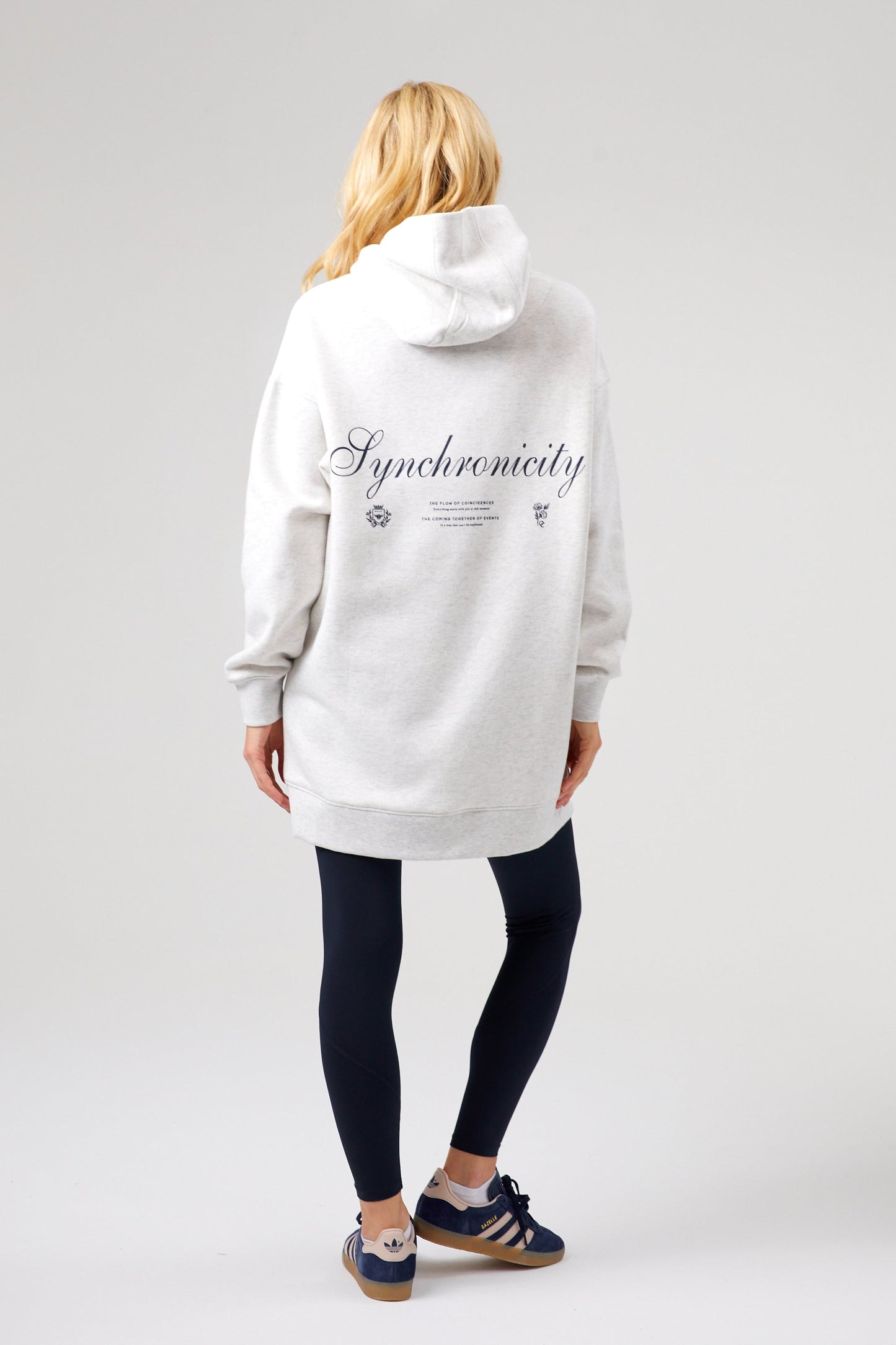 Synchronicity Hoodie - White Marl