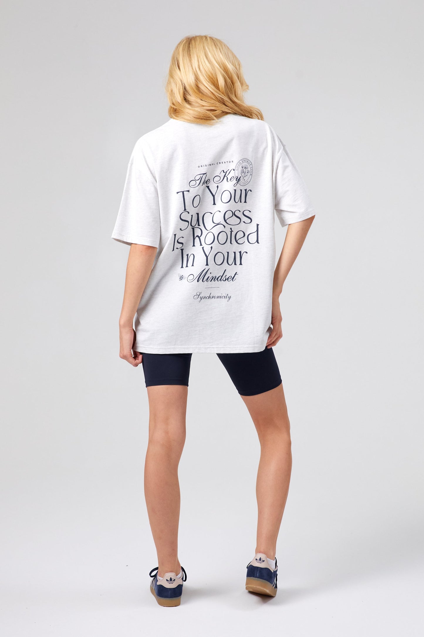 Success Mindset T-Shirt - White Marl