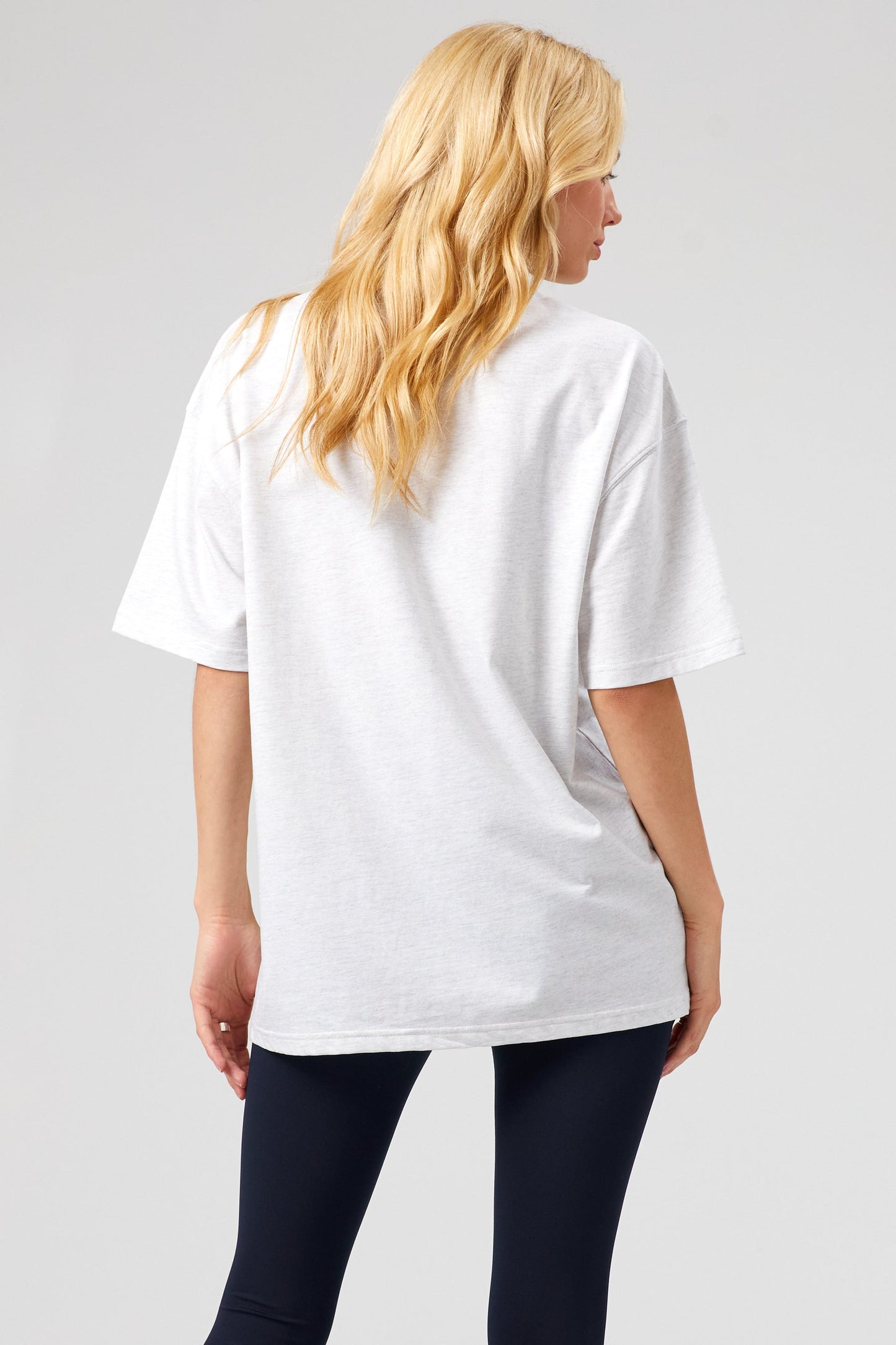 Members Club T-shirt - White Marl