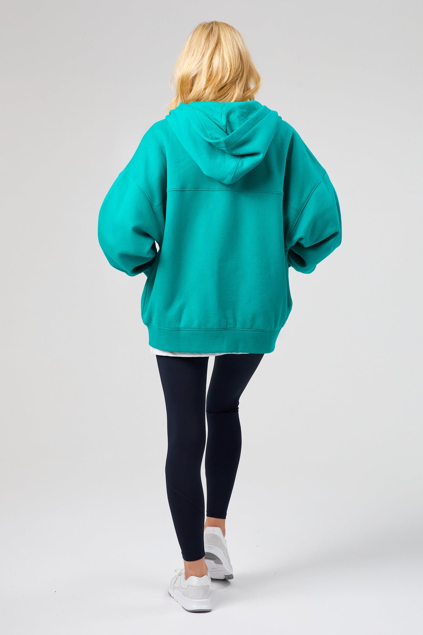Joy Zip Hoodie - Tennis Green