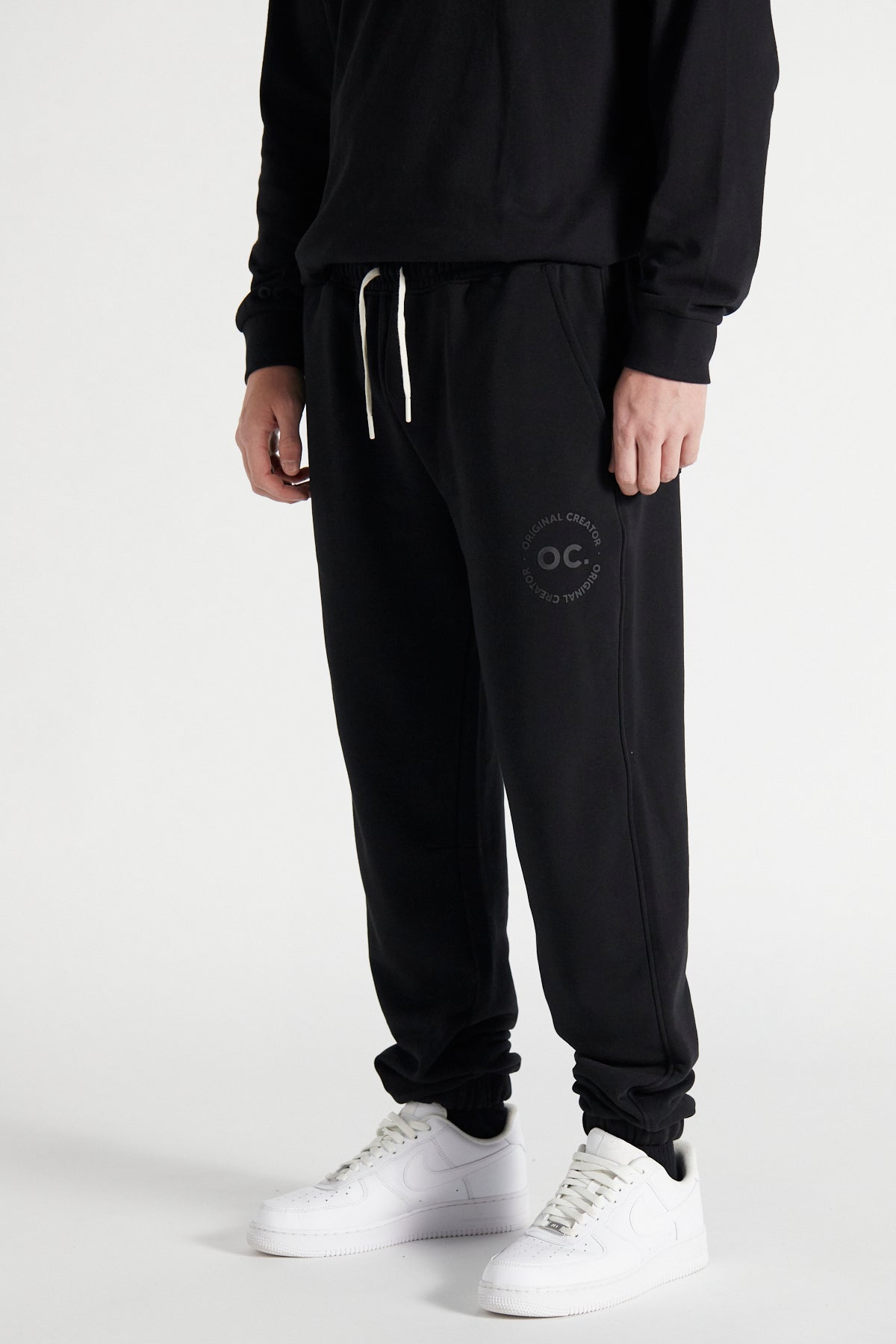 Scripture Joggers - Jet Black
