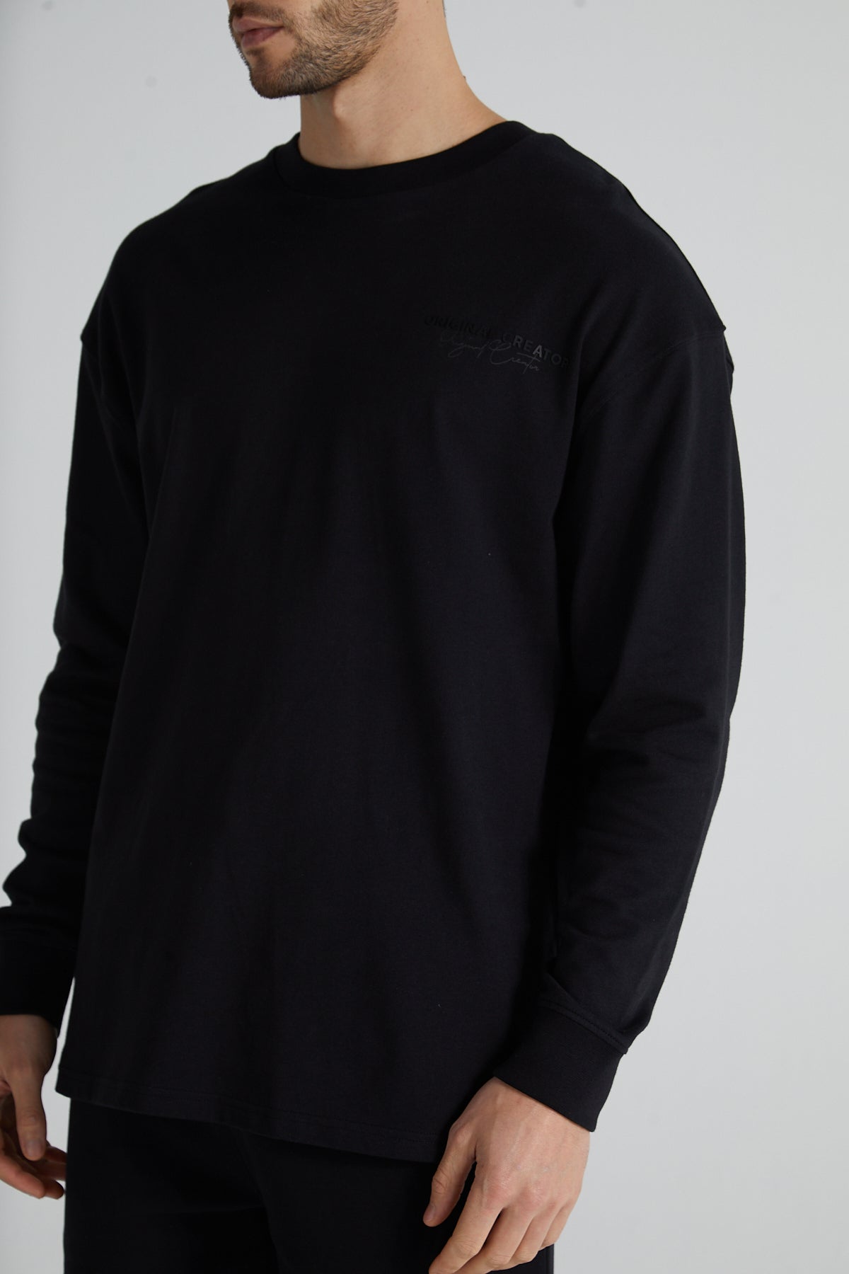 Original Long Sleeve T-shirt - Jet Black