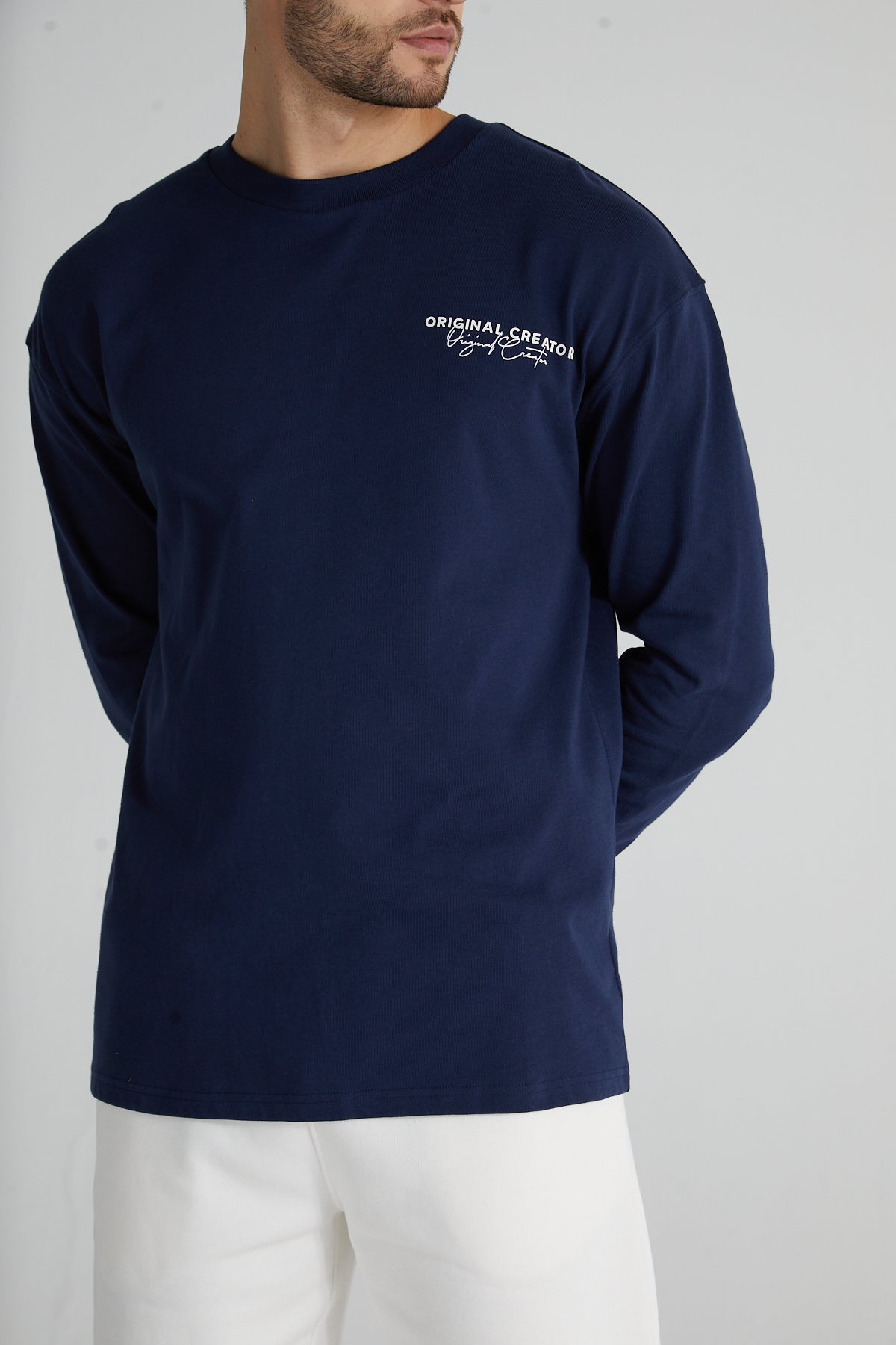Original Long Sleeve T-shirt - Midnight Blue