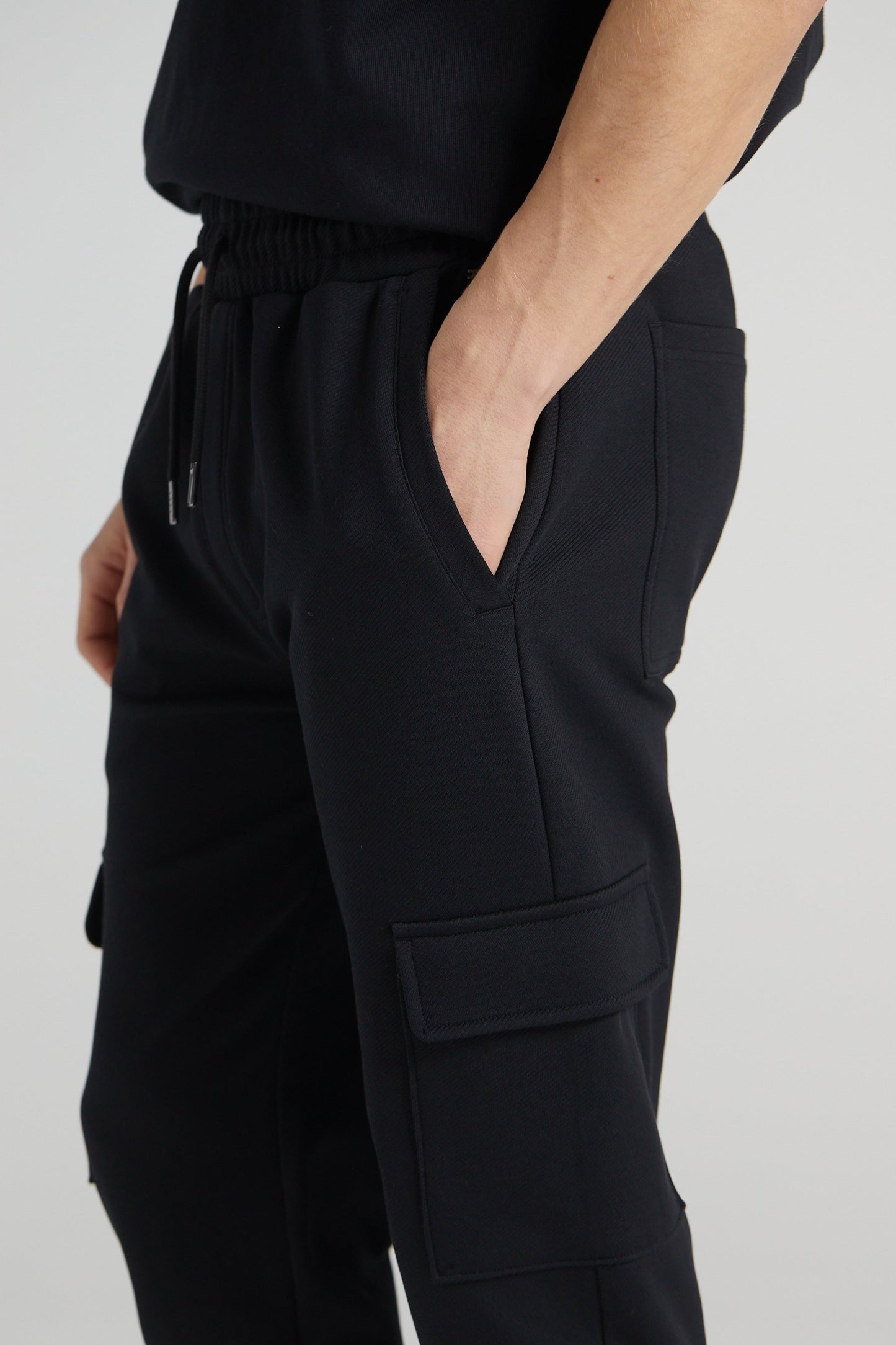 Smart Cargo Joggers - Jet Black