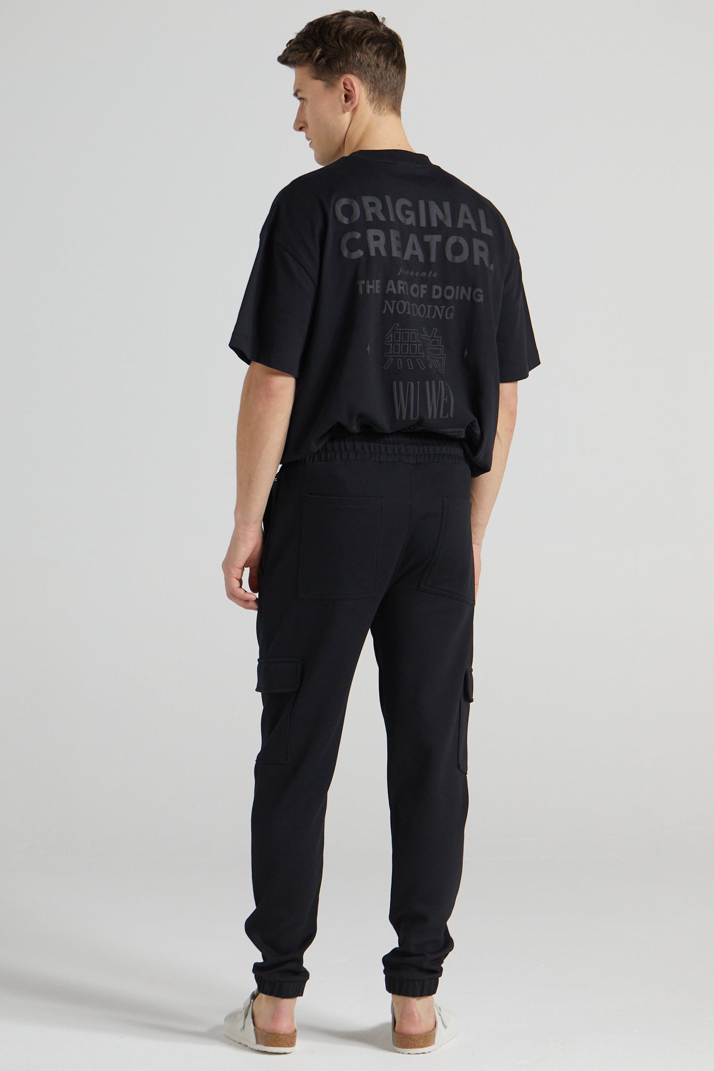 Smart Cargo Joggers - Jet Black