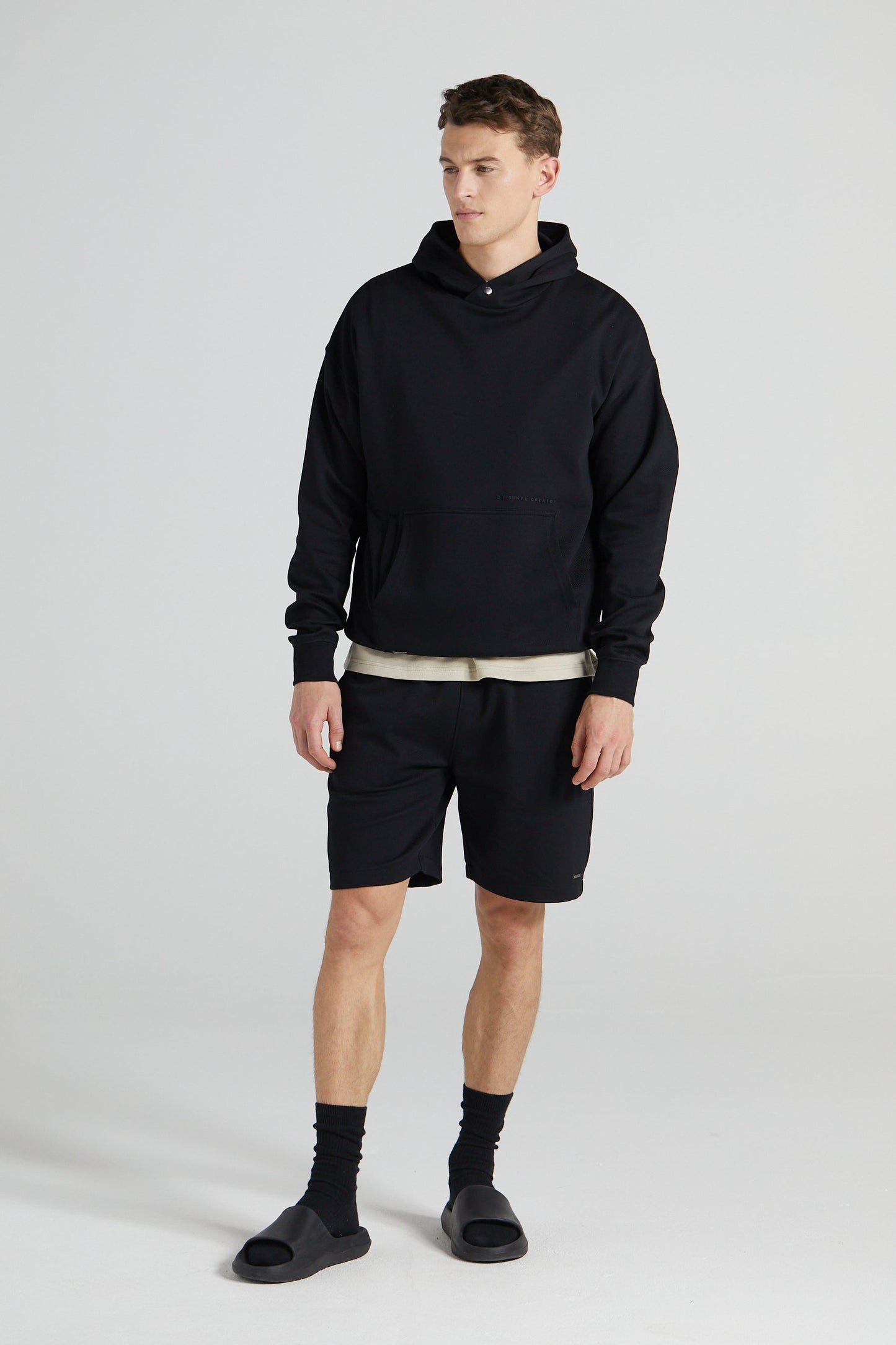 Wu Wei Classic Hoodie - Jet Black