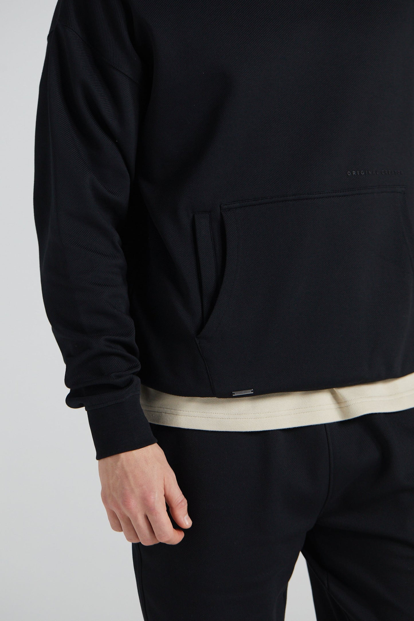 Wu Wei Classic Hoodie - Jet Black