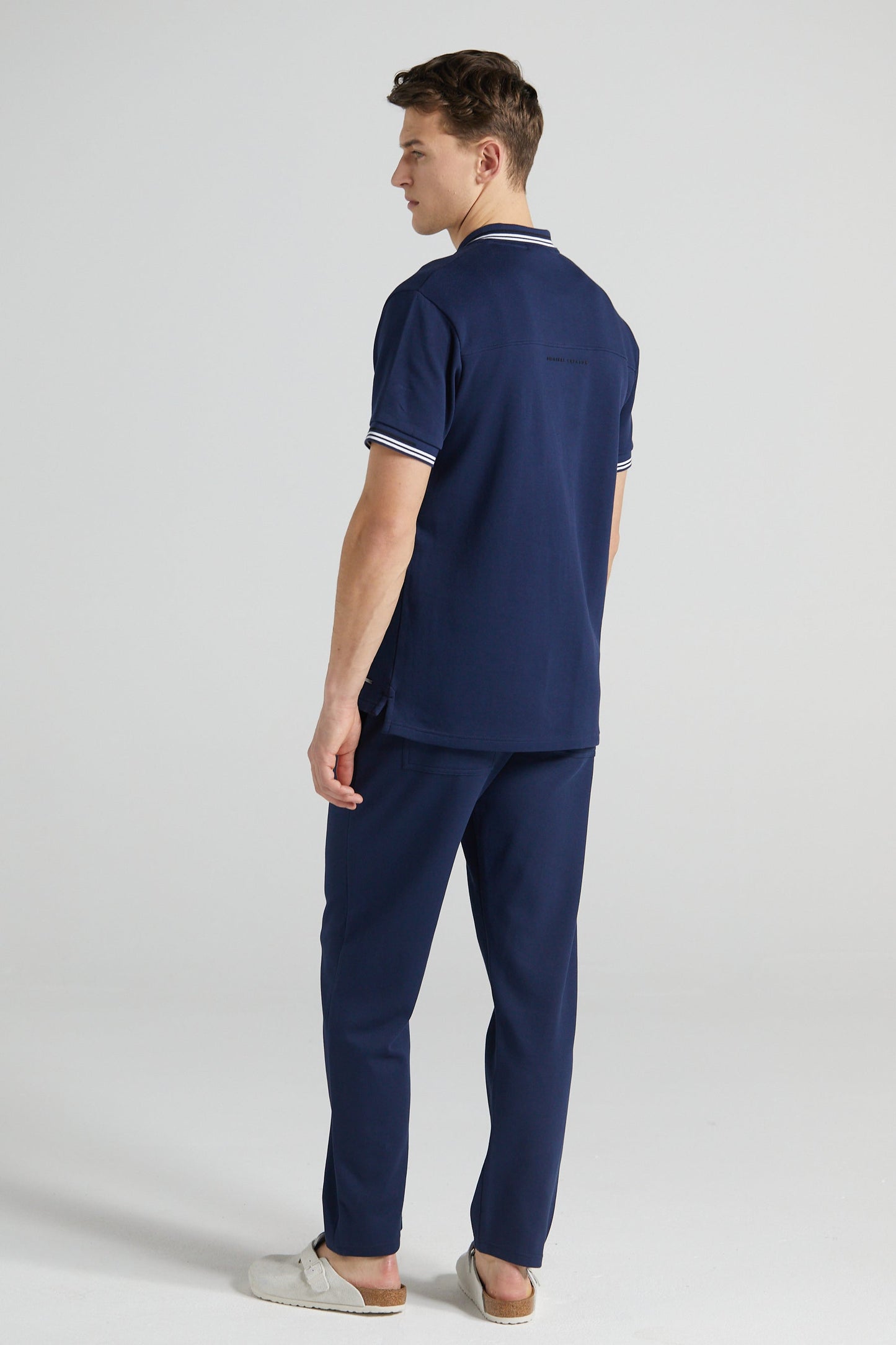 Essential Pique Polo Shirt - Midnight Blue
