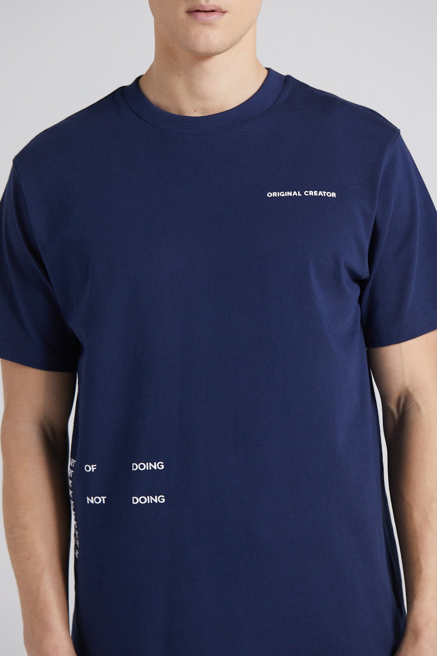 Wu Wei T-shirt - Midnight Blue