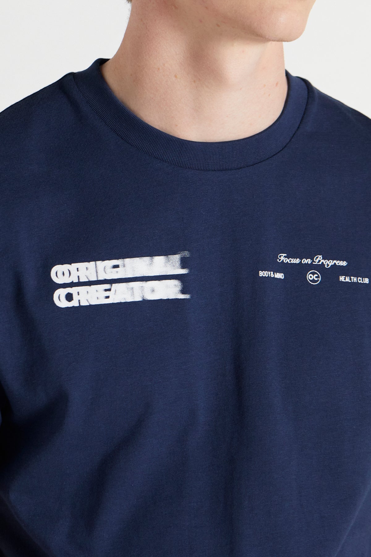 Progress T-shirt - Midnight Blue