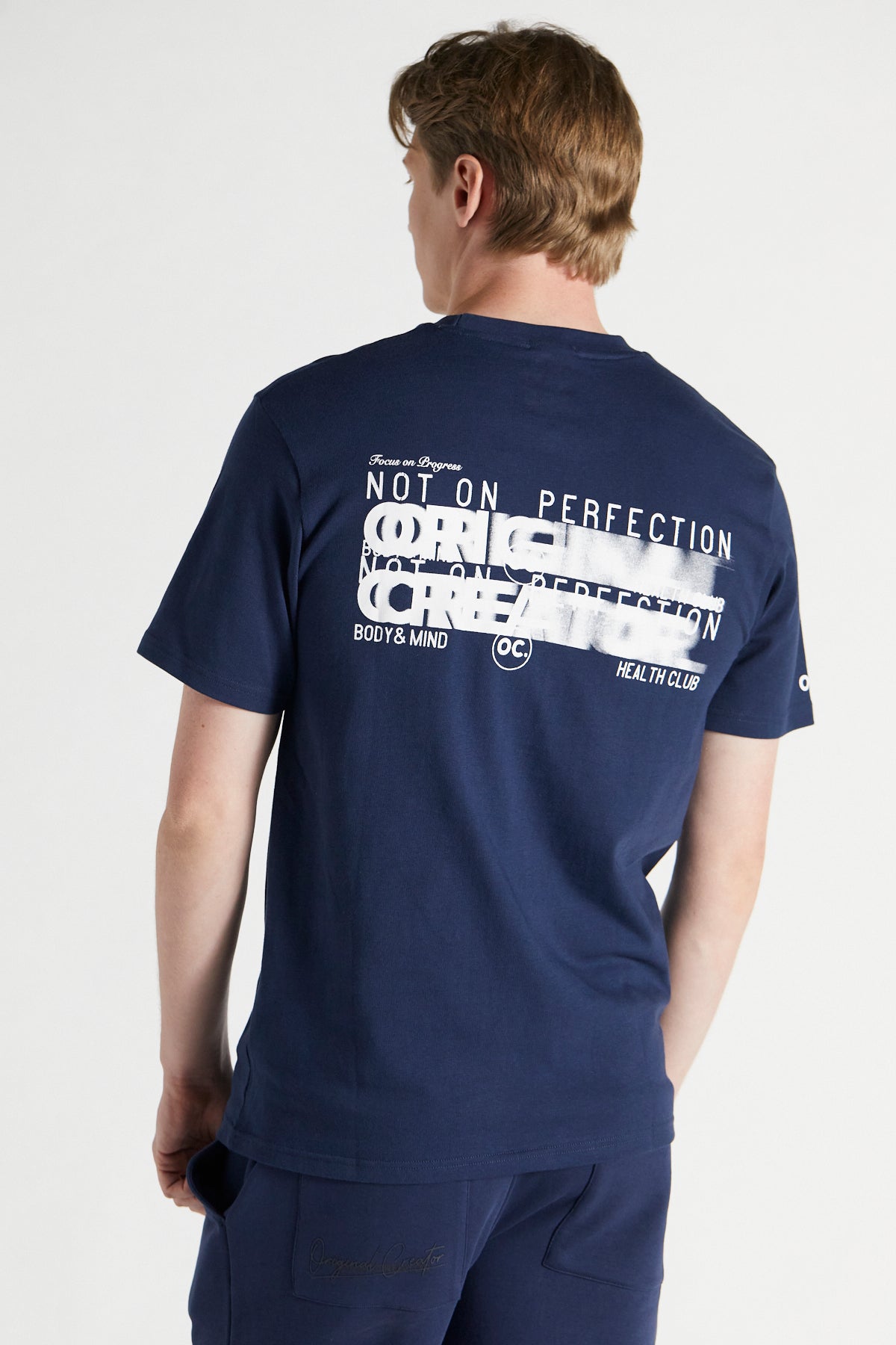 Progress T-shirt - Midnight Blue
