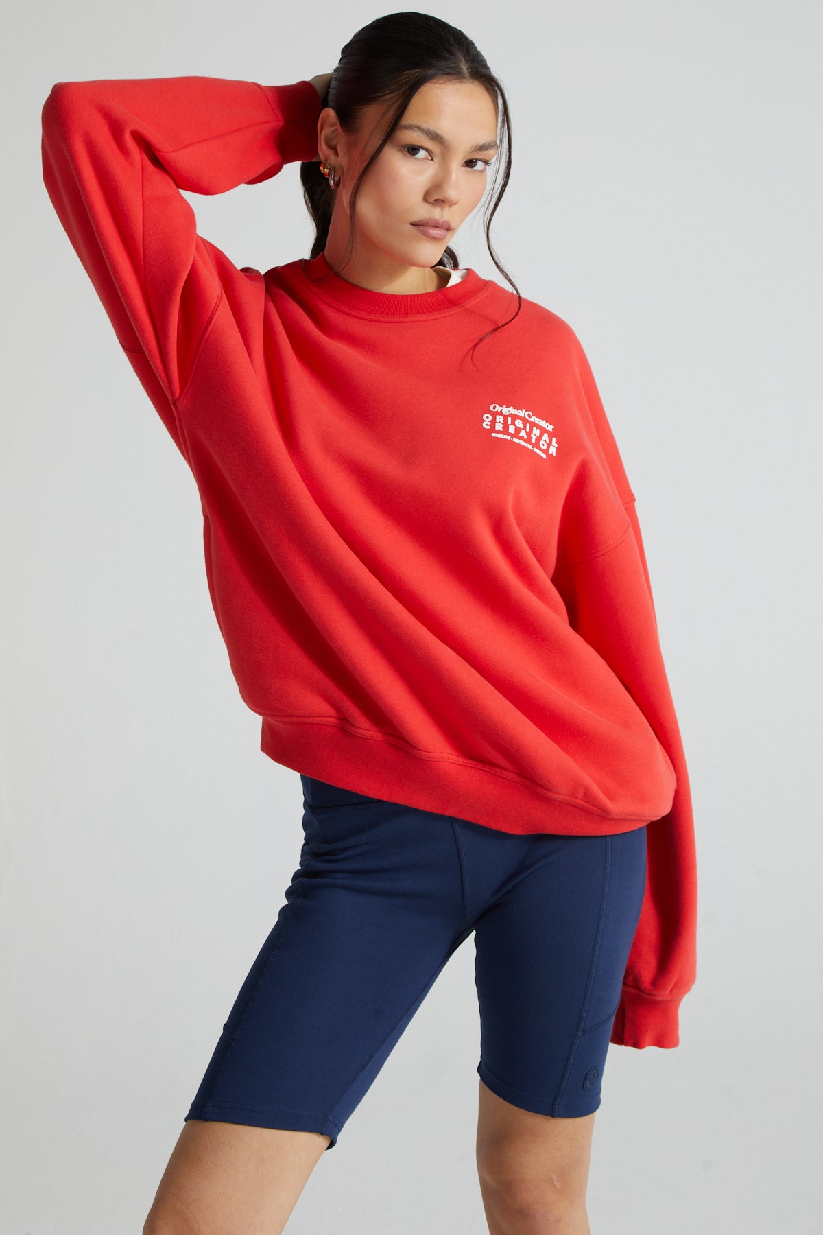 Creator Sweatshirt - Poppy Red
