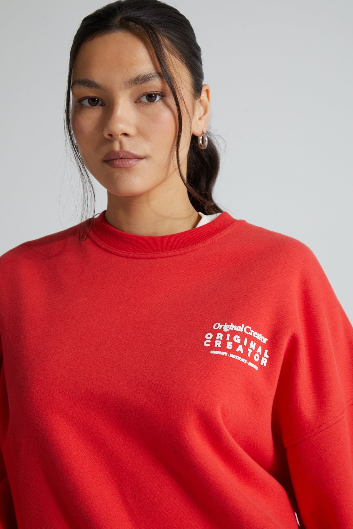 Creator Sweatshirt - Poppy Red