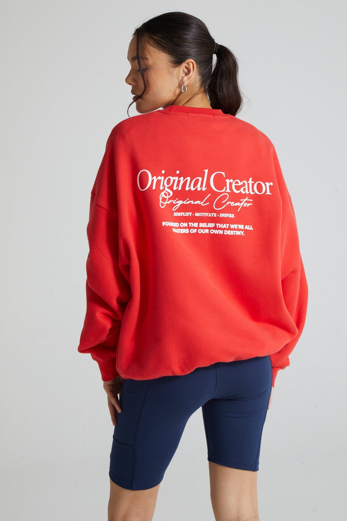 Creator Sweatshirt - Poppy Red