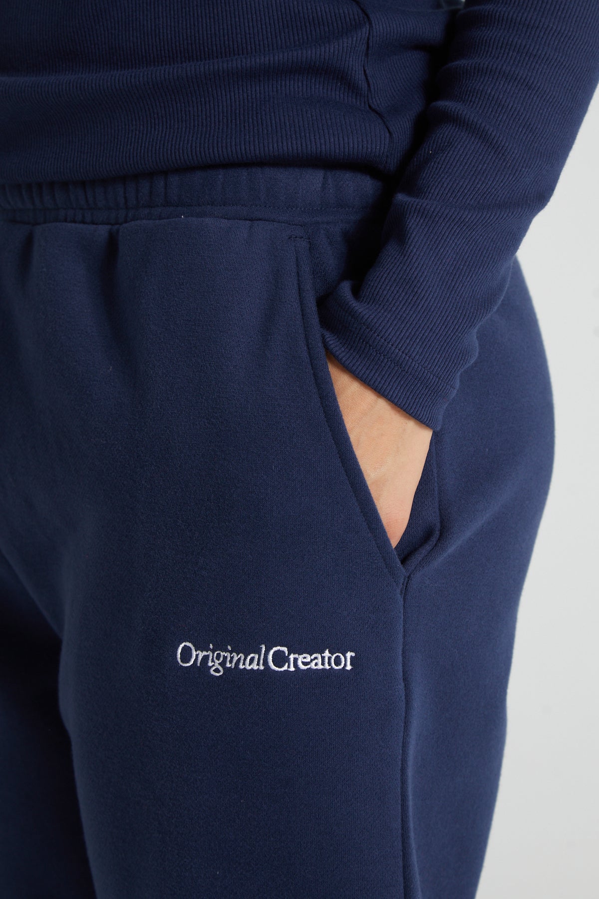 Classic Cuffed Joggers - Midnight Blue