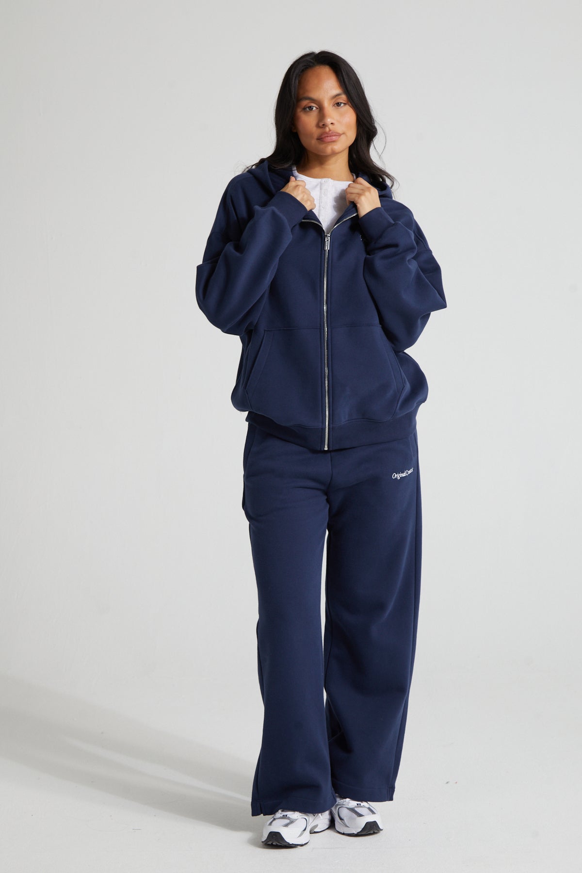 Comfort Zip Hoodie - Midnight Blue